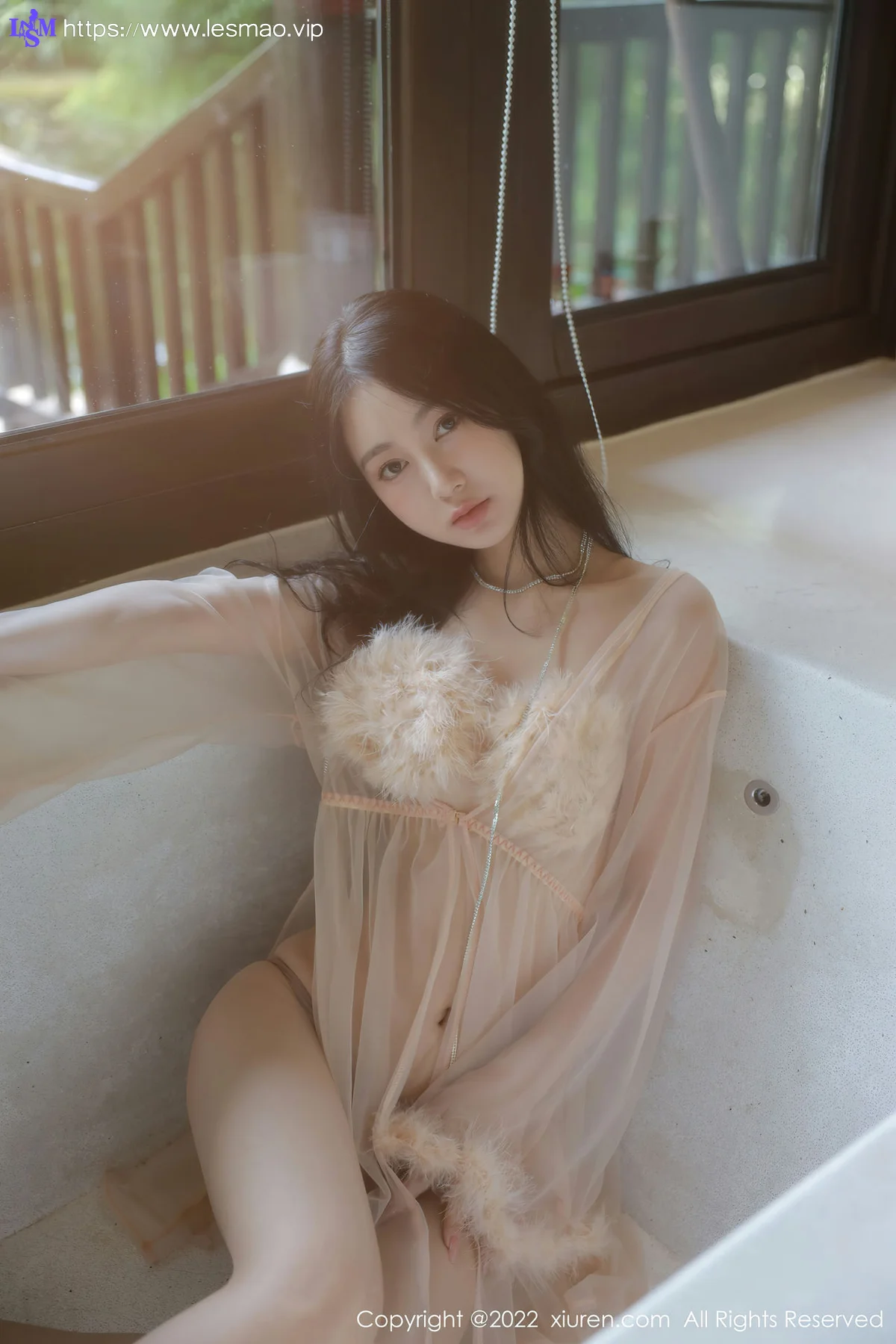 XiuRen 秀人 No.5796 谢晚晚 薄纱轻透情趣性感写真 - 18