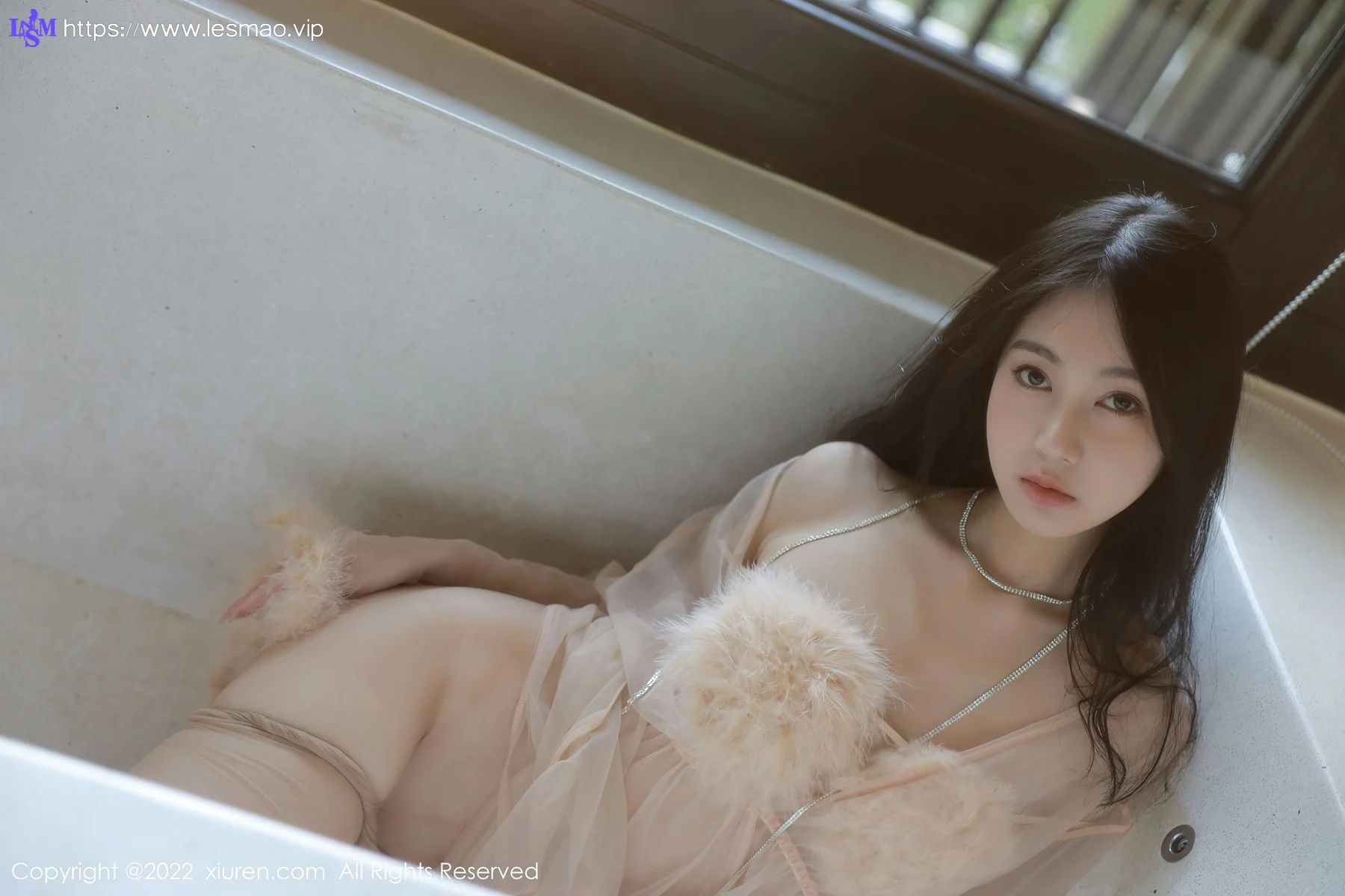 XiuRen 秀人 No.5796 谢晚晚 薄纱轻透情趣性感写真 - 23