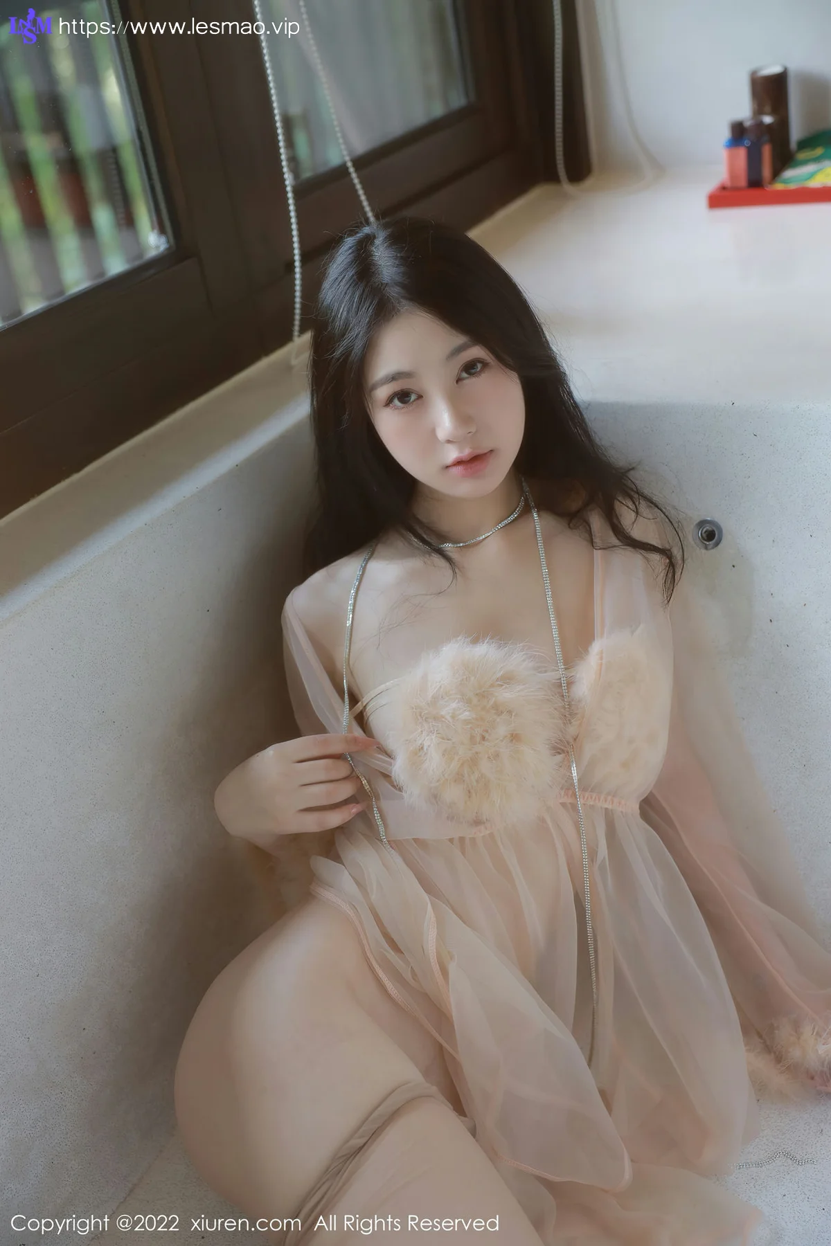 XiuRen 秀人 No.5796 谢晚晚 薄纱轻透情趣性感写真 - 27