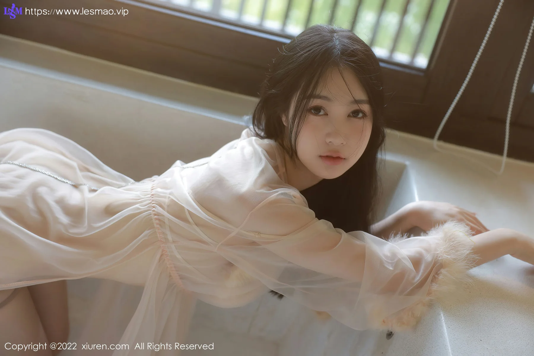XiuRen 秀人 No.5796 谢晚晚 薄纱轻透情趣性感写真 - 35