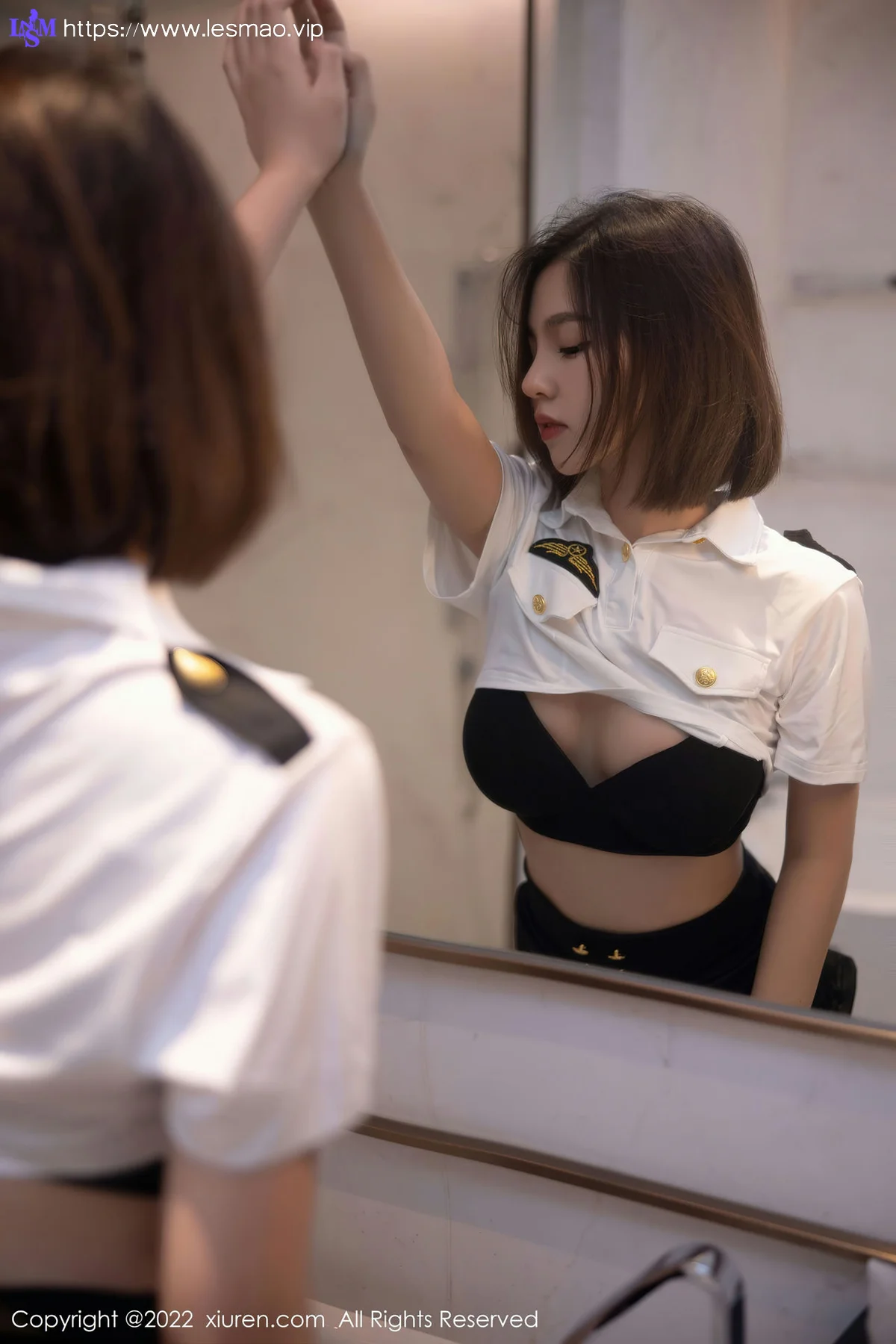 XiuRen 秀人 No.5815 美羊羊 新人制服诱惑系列33 - 13
