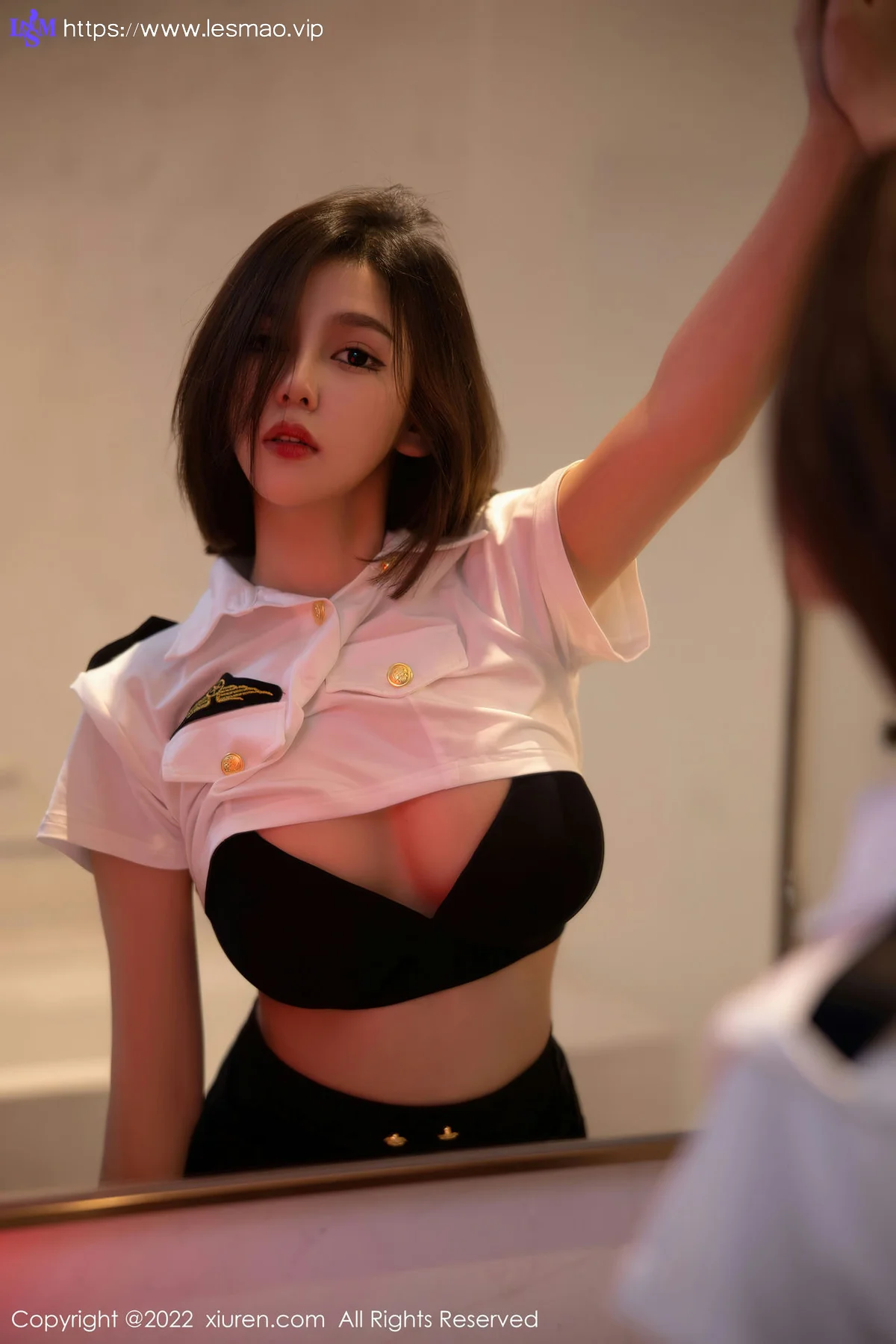 XiuRen 秀人 No.5815 美羊羊 新人制服诱惑系列33 - 15