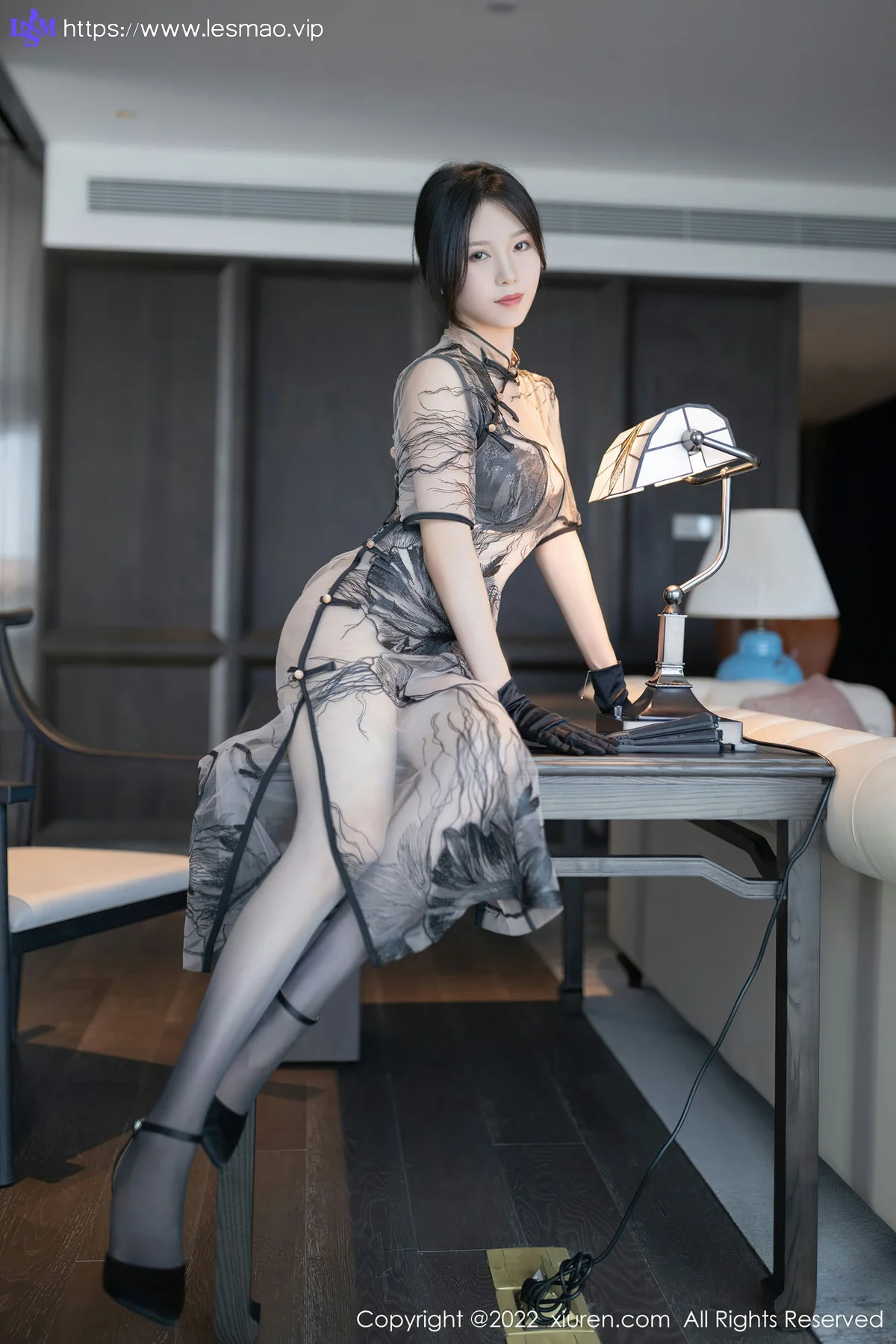 XiuRen 秀人 No.5830 利世 轻透薄纱旗袍性感写真1 - 18