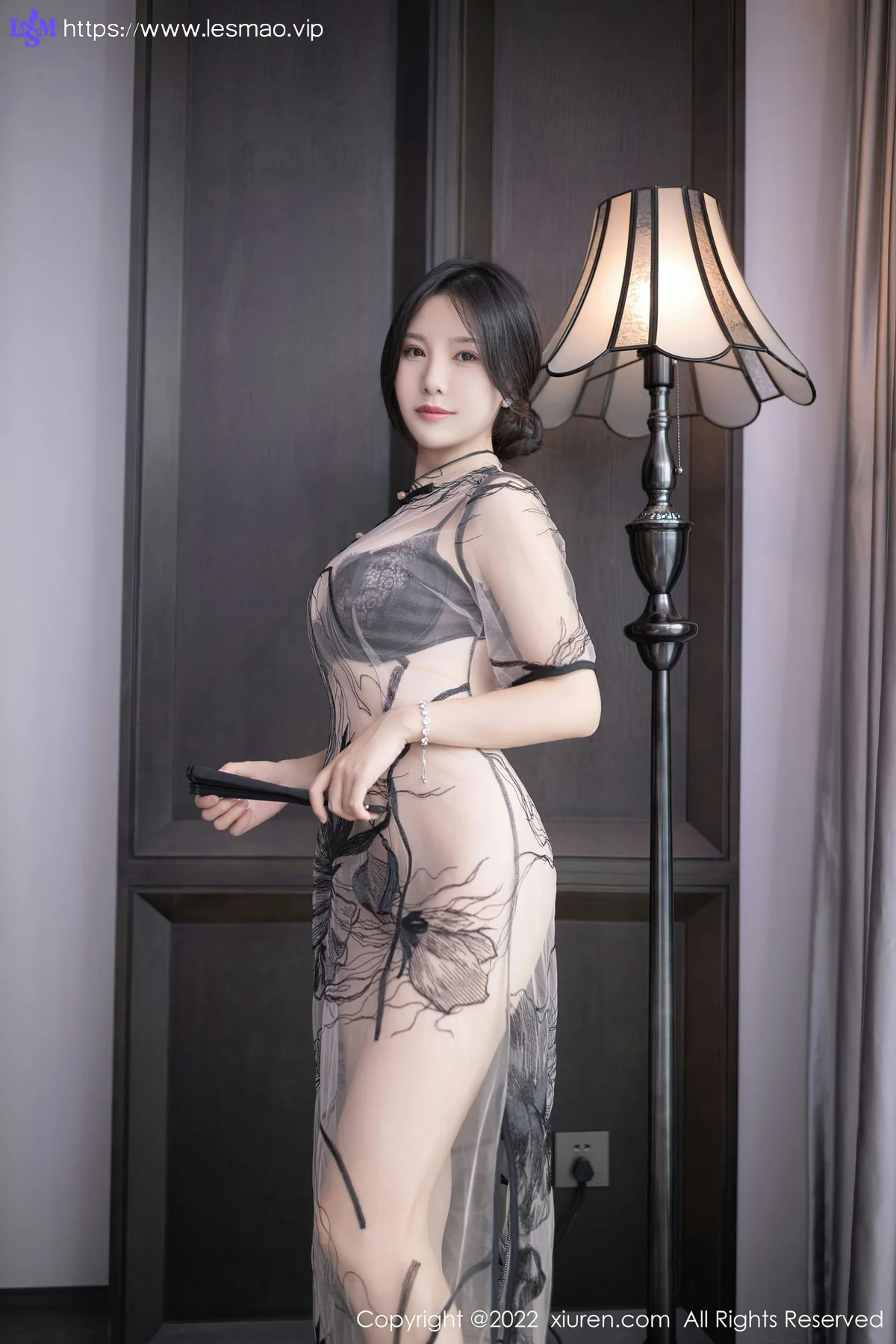 XiuRen 秀人 No.5830 利世 轻透薄纱旗袍性感写真1 - 74