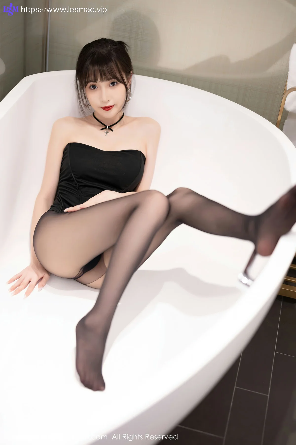 XiuRen 秀人 No.5831 林星阑 皮质短裙魅惑黑丝性感写真11 - 28