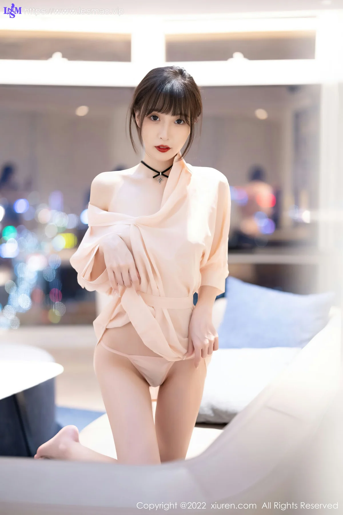 XiuRen 秀人 No.5831 林星阑 皮质短裙魅惑黑丝性感写真11 - 57