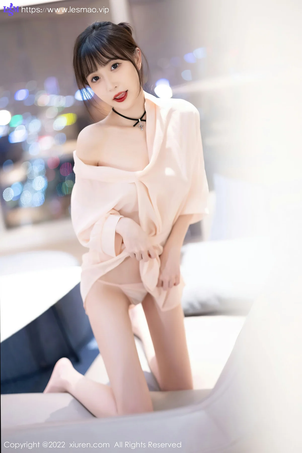 XiuRen 秀人 No.5831 林星阑 皮质短裙魅惑黑丝性感写真11 - 58