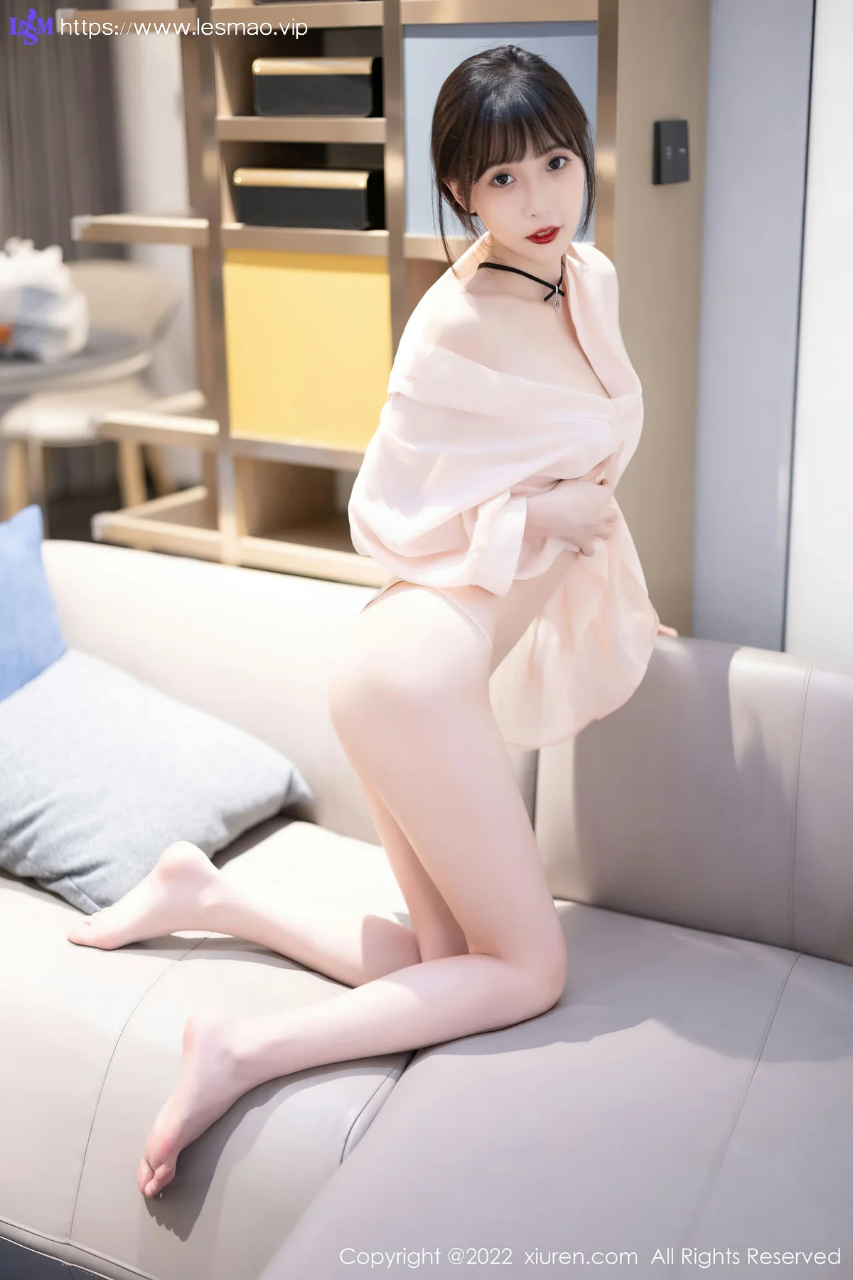 XiuRen 秀人 No.5831 林星阑 皮质短裙魅惑黑丝性感写真11 - 59