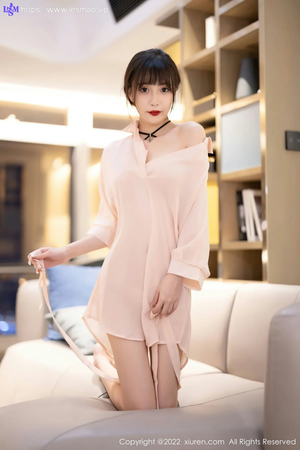 XiuRen 秀人 No.5831 林星阑 皮质短裙魅惑黑丝性感写真11 - 62
