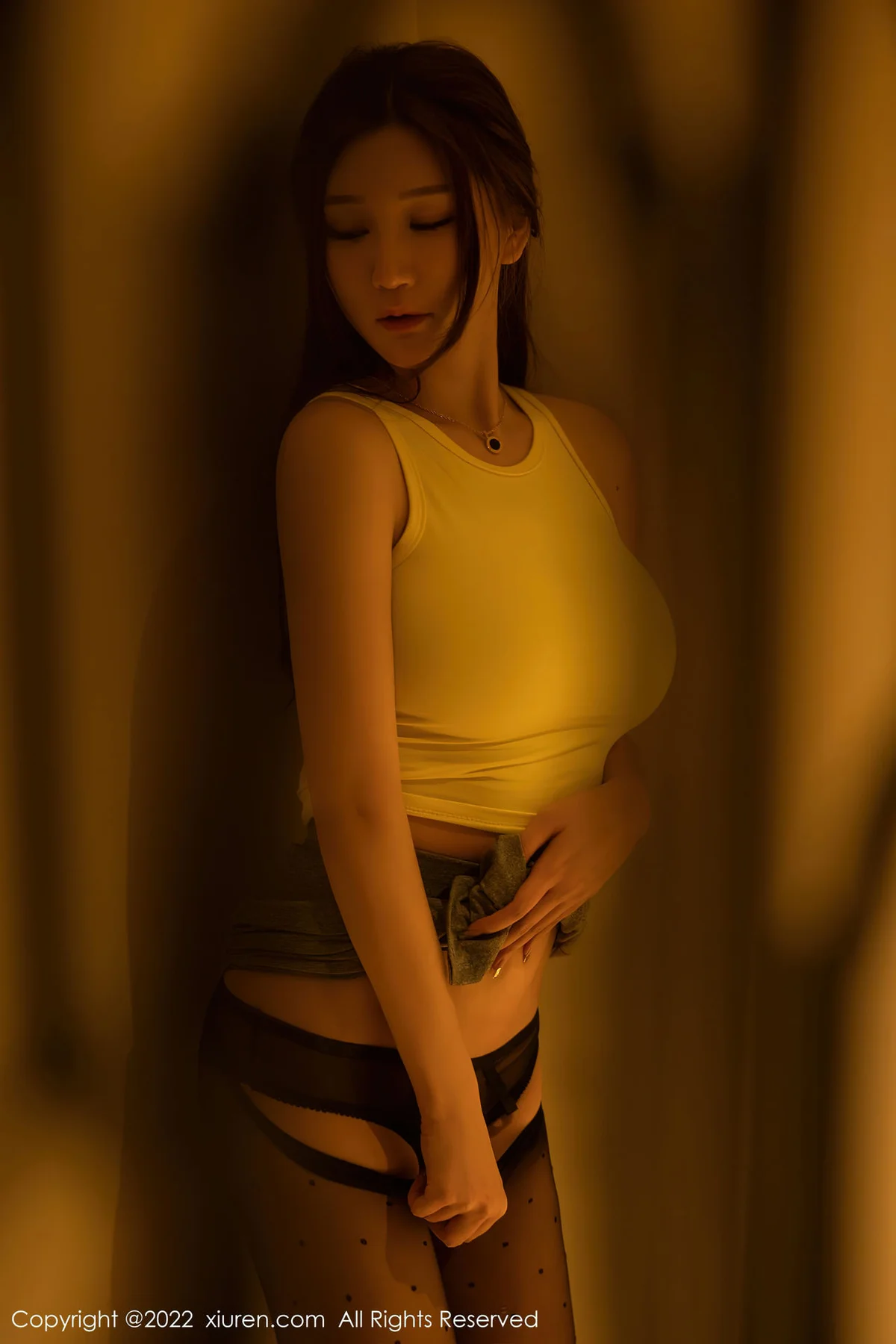 XiuRen 秀人 No.5843 顾乔楠Cora 魅惑黑丝性感写真33 - 29