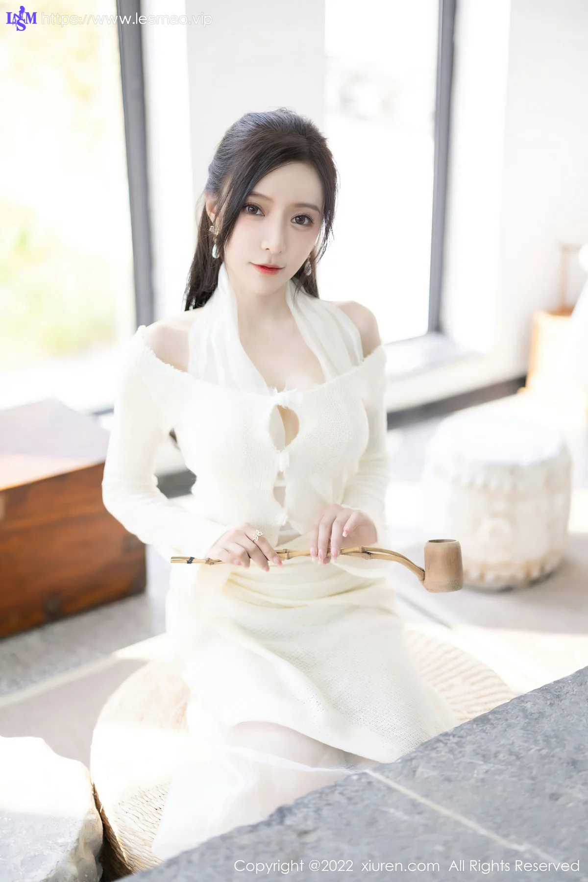XiuRen 秀人 No.5846 王馨瑶yanni 性感白色连衣长裙性感写真22 - 17