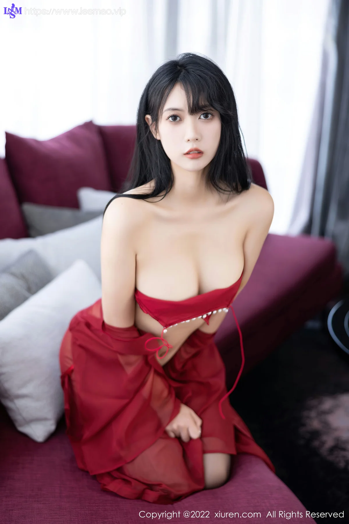 XiuRen 秀人 No.5850 林子遥 肚兜玉足 - 45