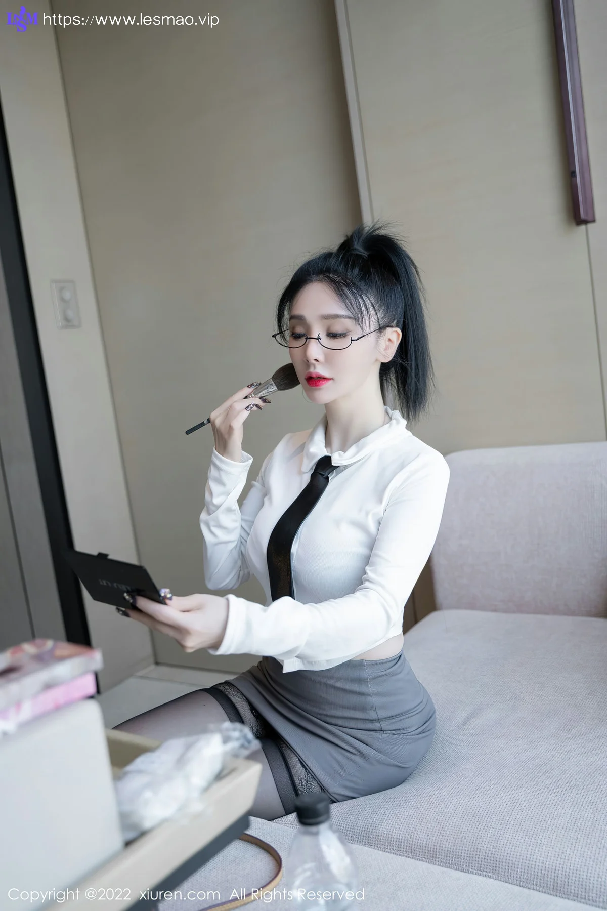 XiuRen 秀人 No.5856 潘娇娇 巨乳肥臀媚态十足性感写真 - 12