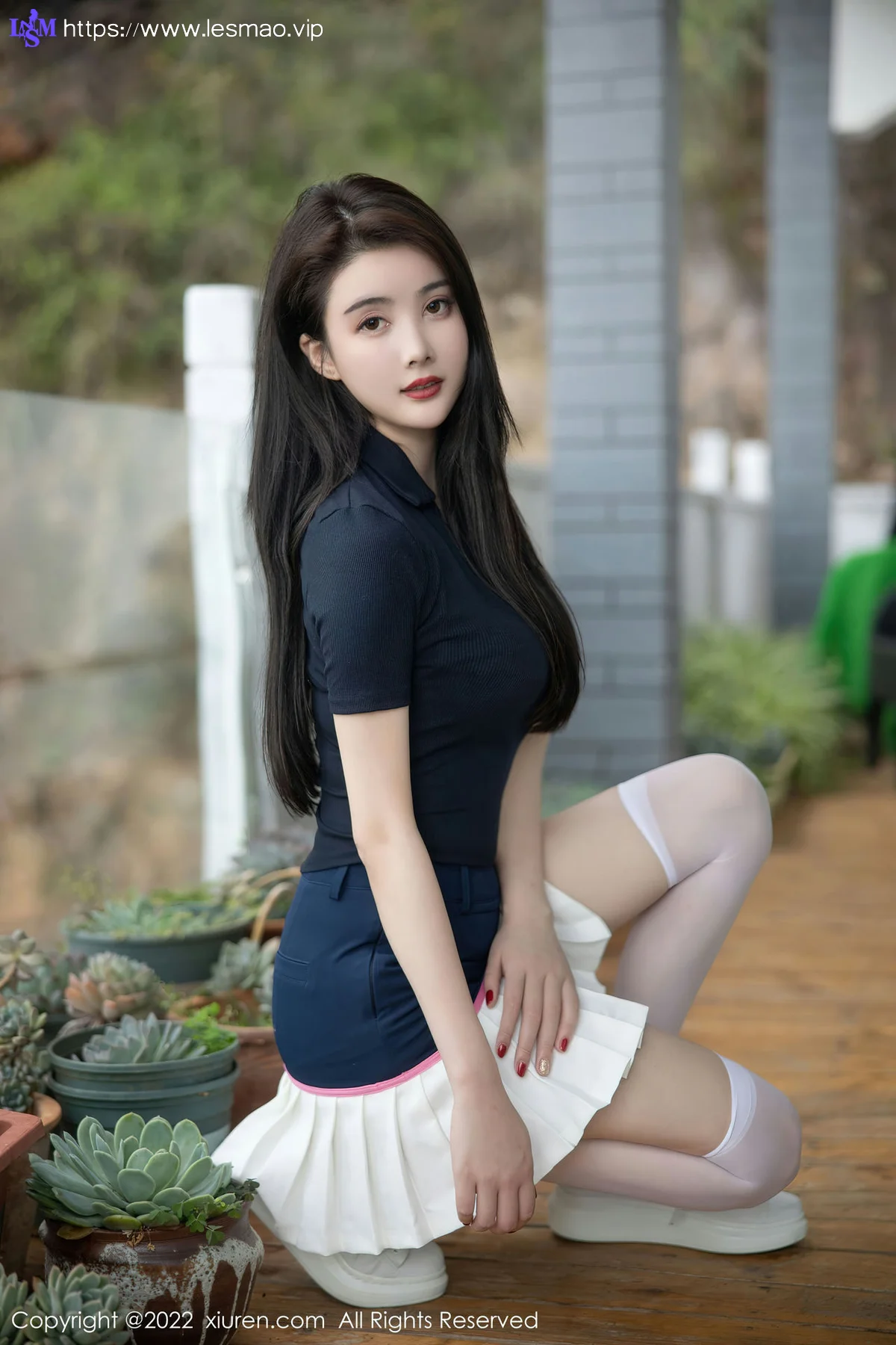 XiuRen 秀人 No.5870 summer宝宝 粉色蕾丝内衣性感写真 - 21