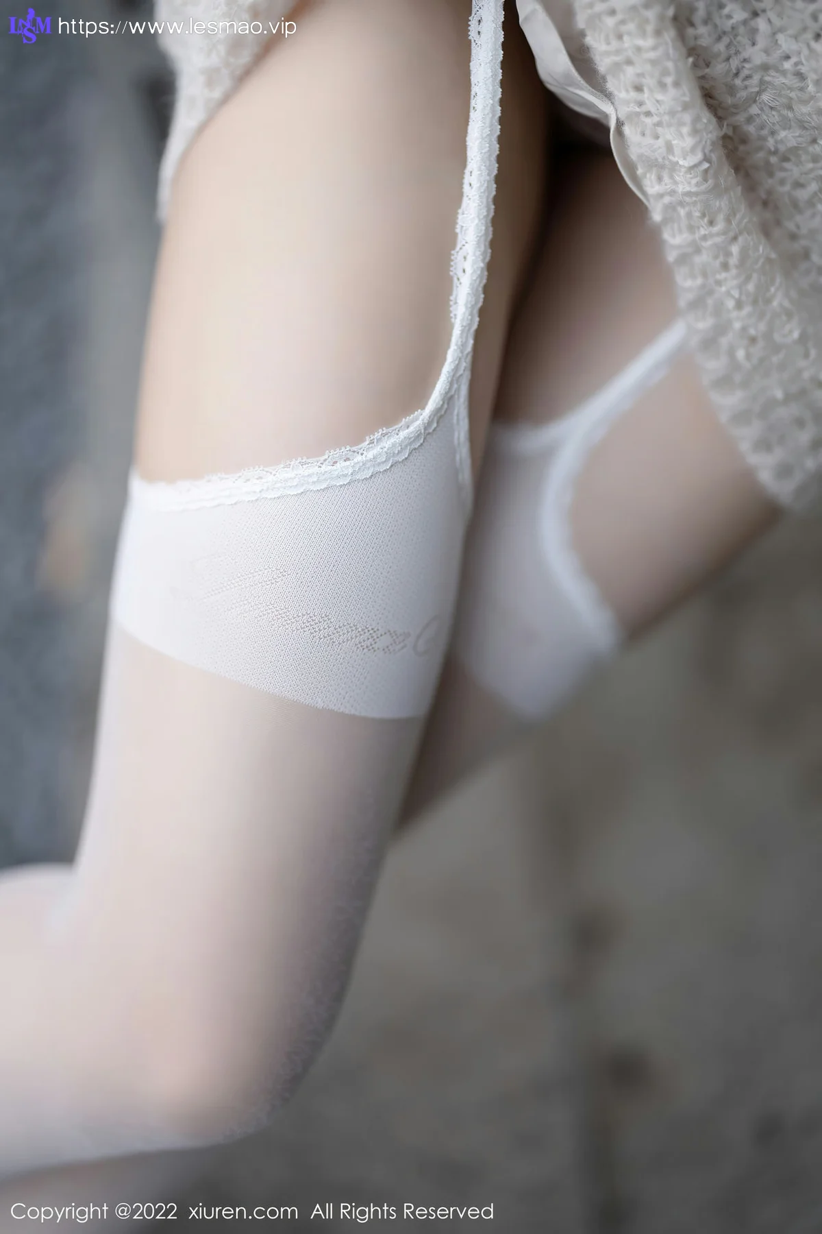XiuRen 秀人 No.5880 徐莉芝Booty 白色蕾丝内衣性感写真 - 12