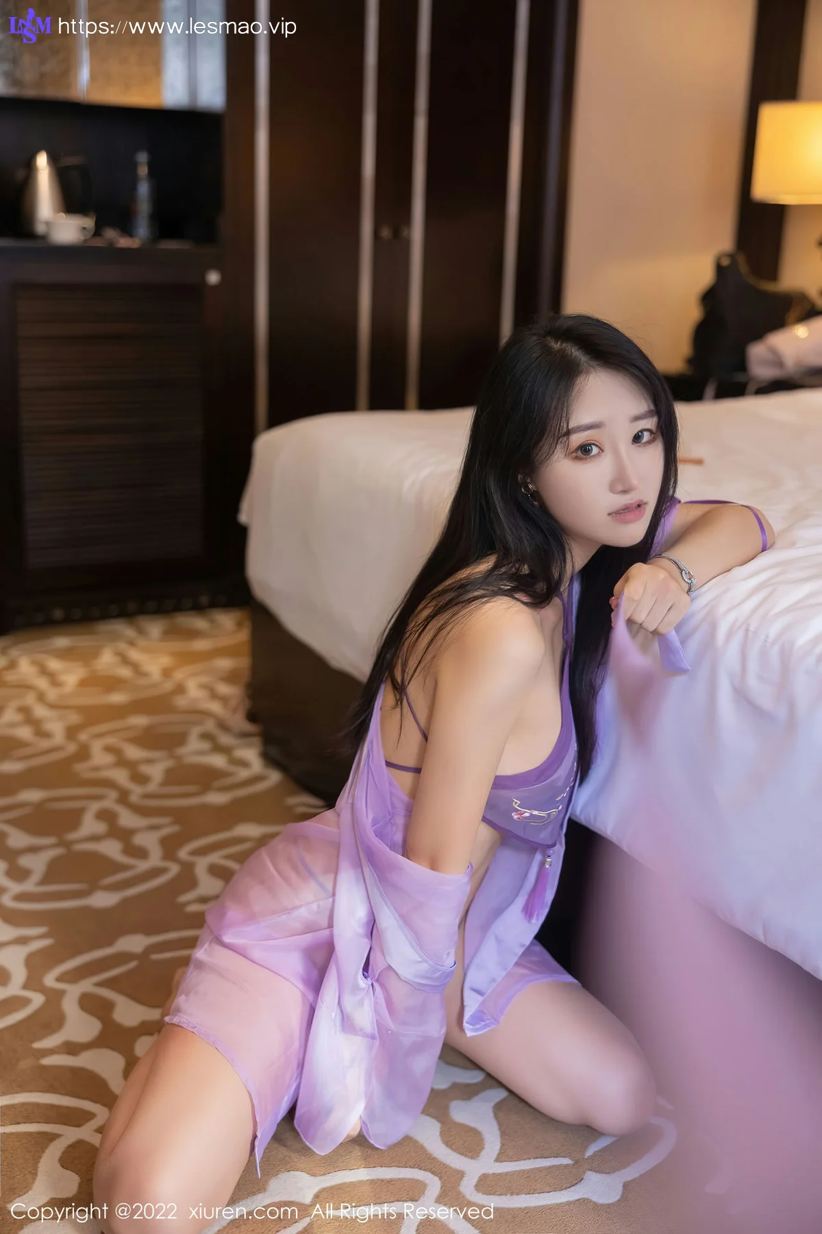 XiuRen 秀人 No.5883 司柠 新人紫色古装第二套写真3 - 48