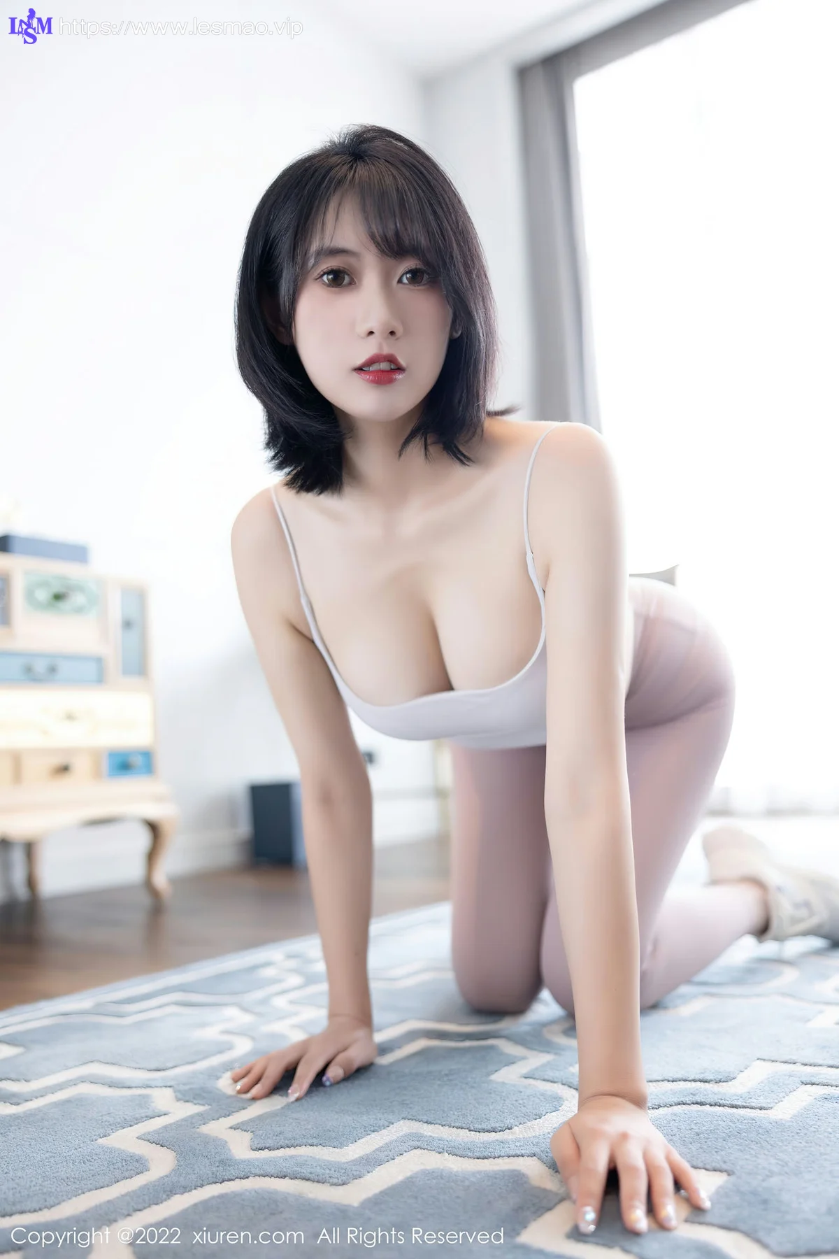 XiuRen 秀人 No.5885 林子瑶 气质短发美女 - 17