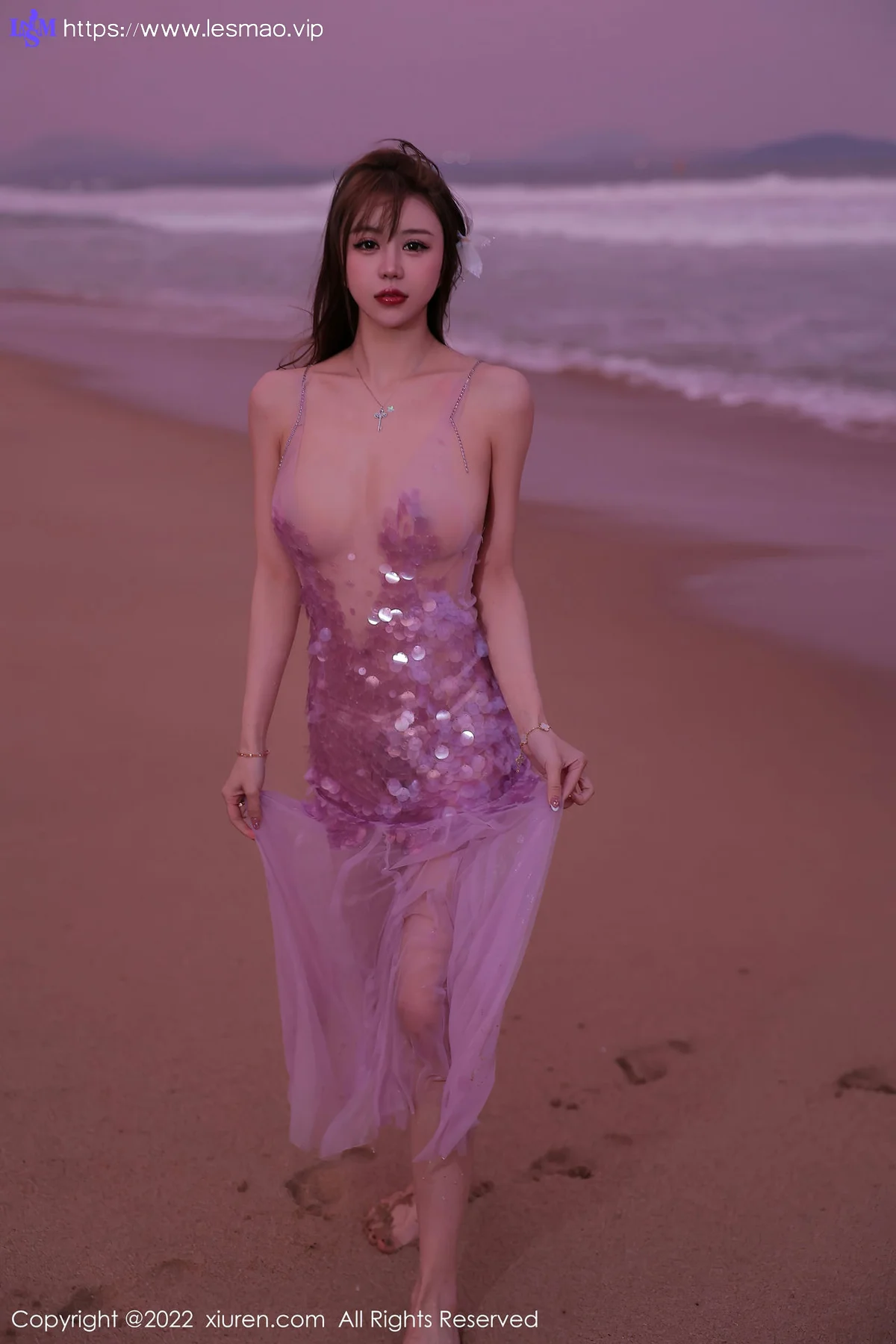 XiuRen 秀人 No.5890 tina_甜仔 沙滩场景拍摄十月海南旅拍 - 15