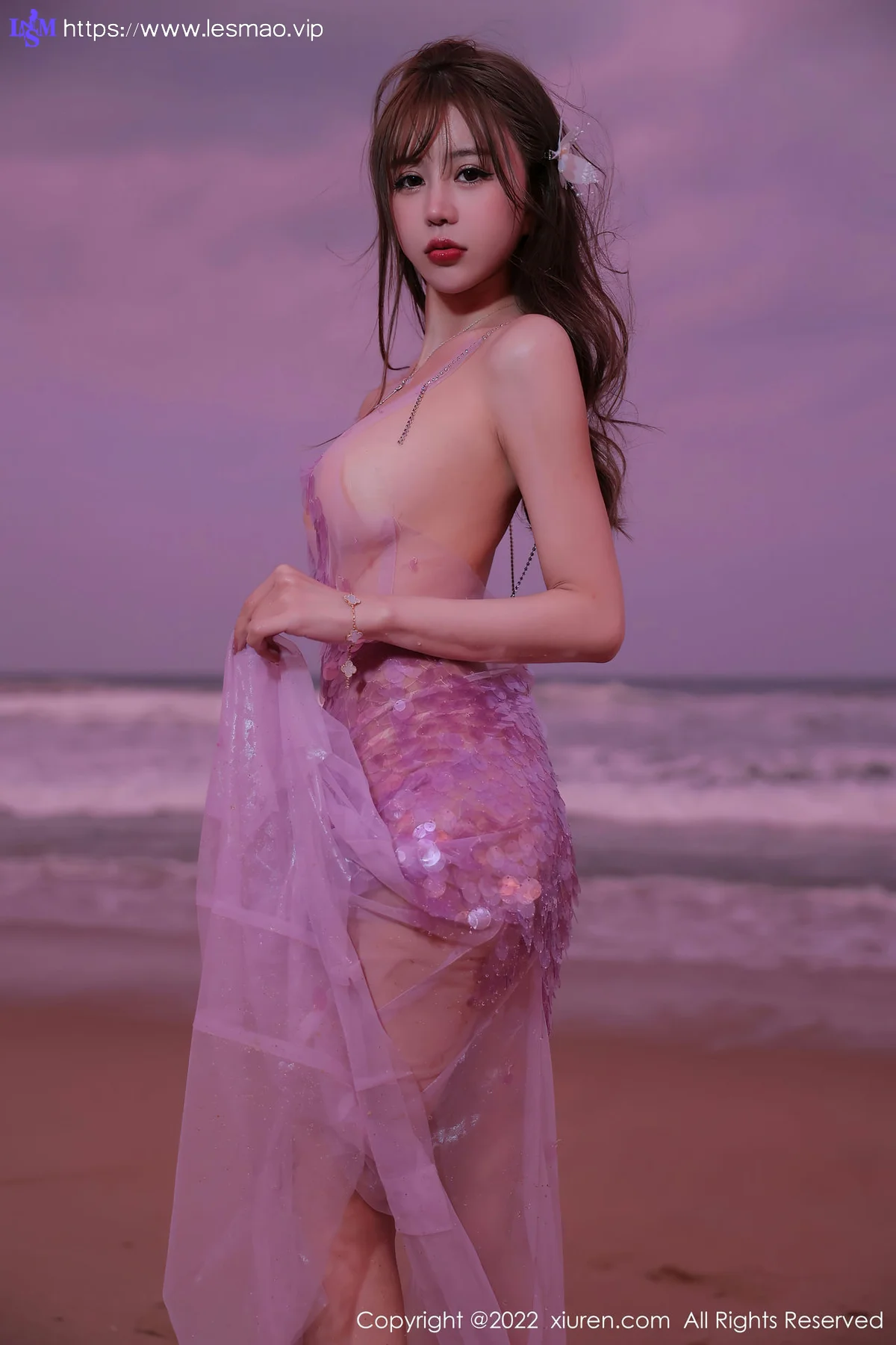 XiuRen 秀人 No.5890 tina_甜仔 沙滩场景拍摄十月海南旅拍 - 20