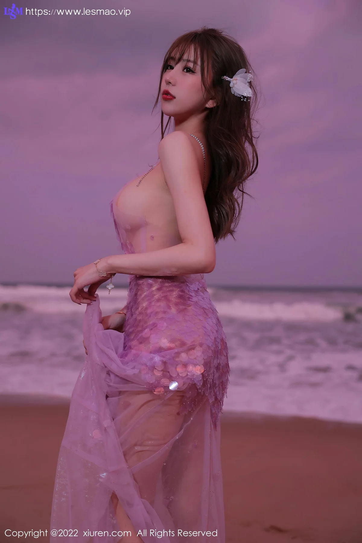 XiuRen 秀人 No.5890 tina_甜仔 沙滩场景拍摄十月海南旅拍 - 21