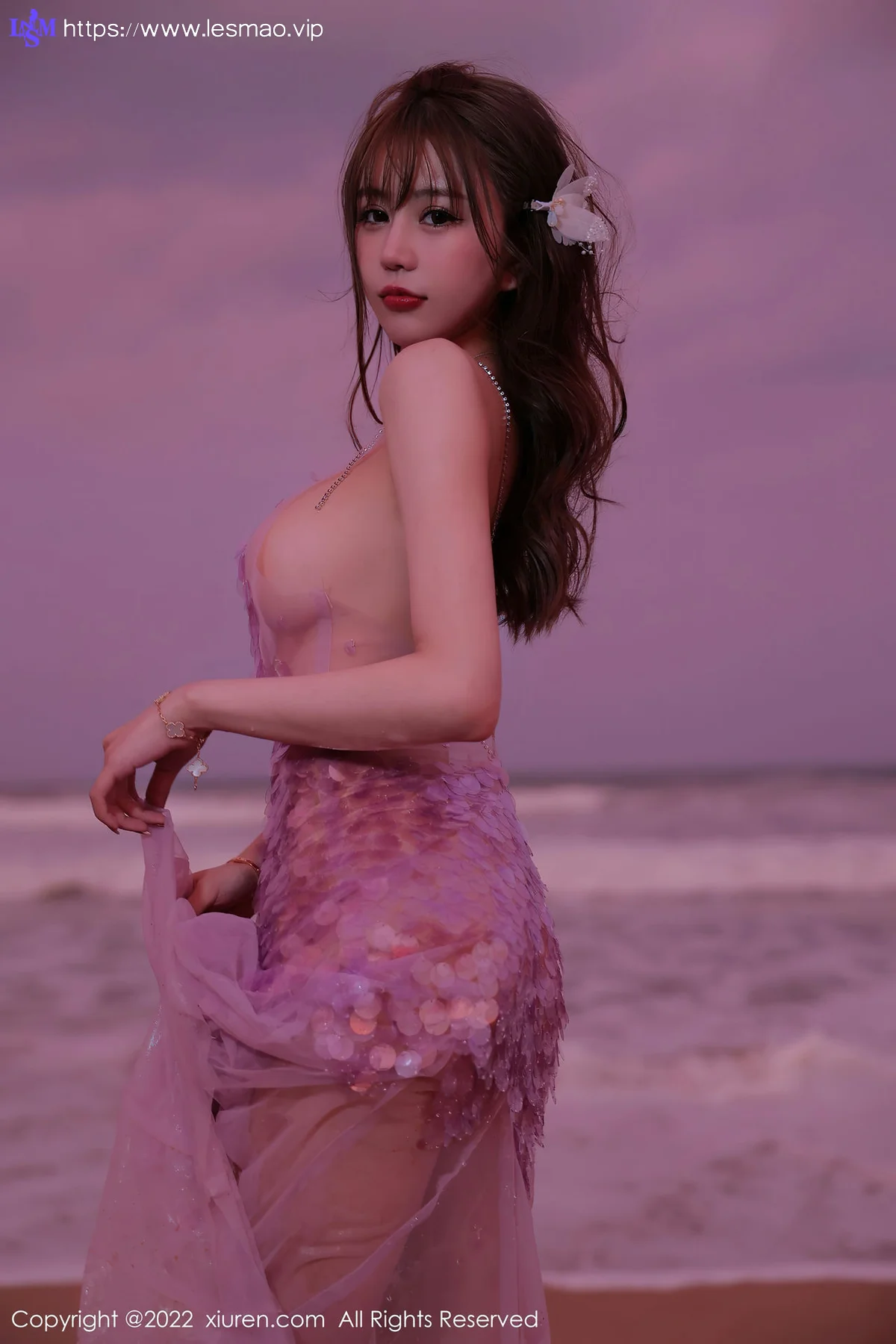 XiuRen 秀人 No.5890 tina_甜仔 沙滩场景拍摄十月海南旅拍 - 22