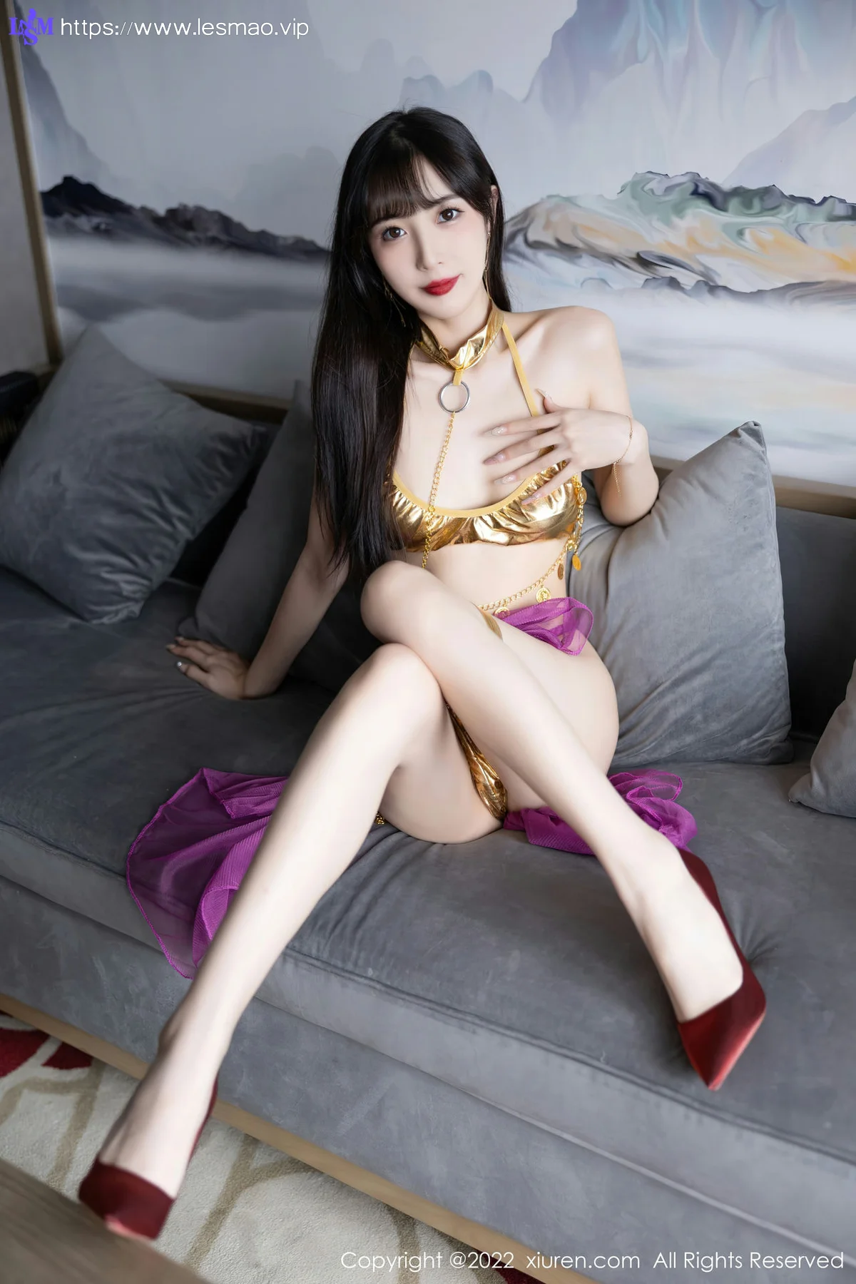 XiuRen 秀人 No.5901 林星阑 玉体美背制服 - 24