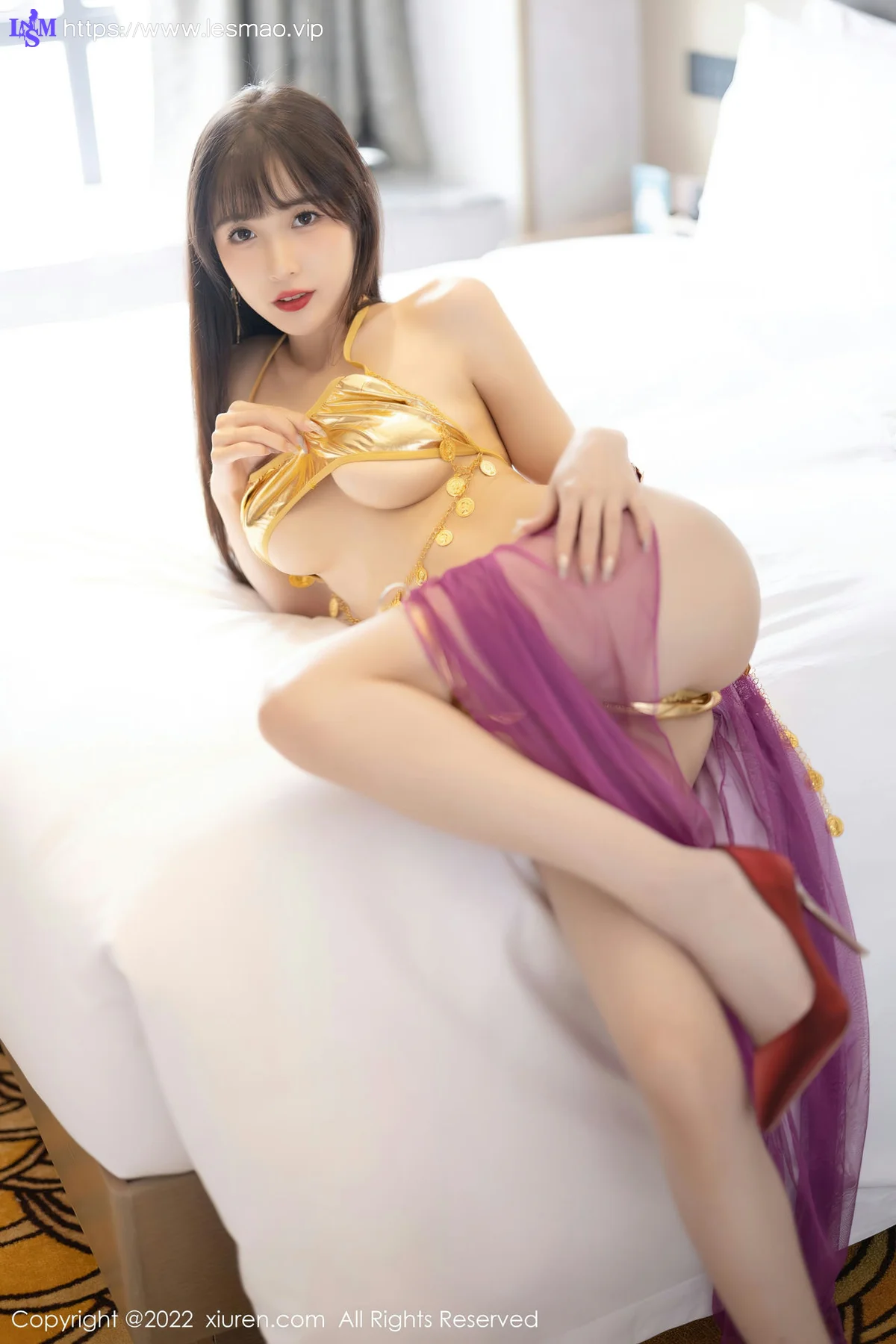 XiuRen 秀人 No.5901 林星阑 玉体美背制服 - 46
