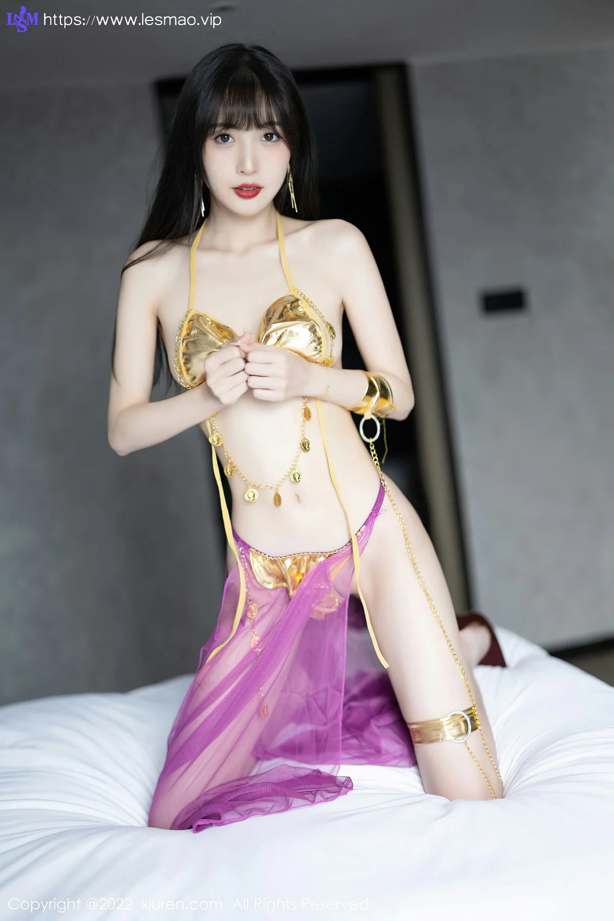 XiuRen 秀人 No.5901 林星阑 玉体美背制服 - 53