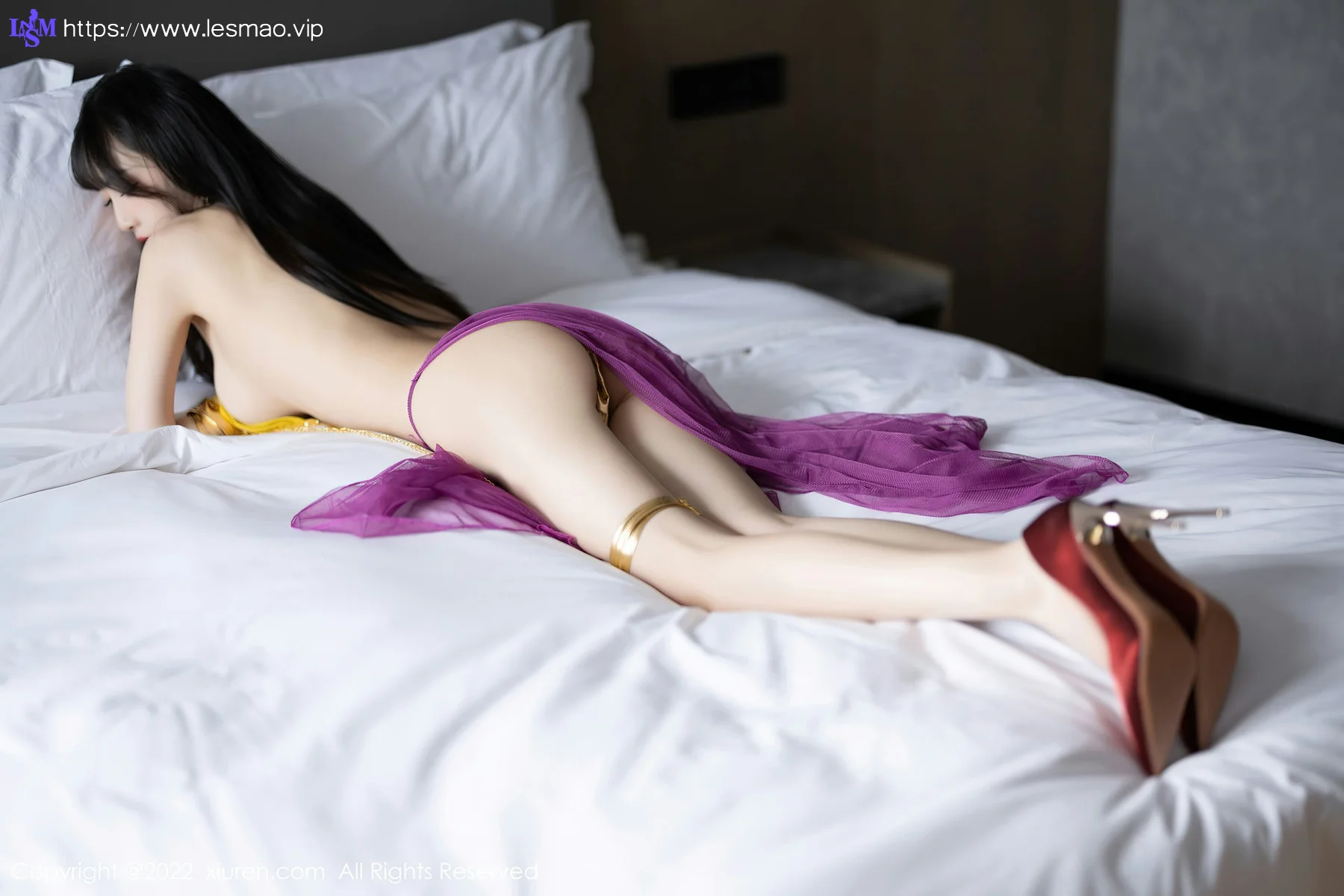 XiuRen 秀人 No.5901 林星阑 玉体美背制服 - 65