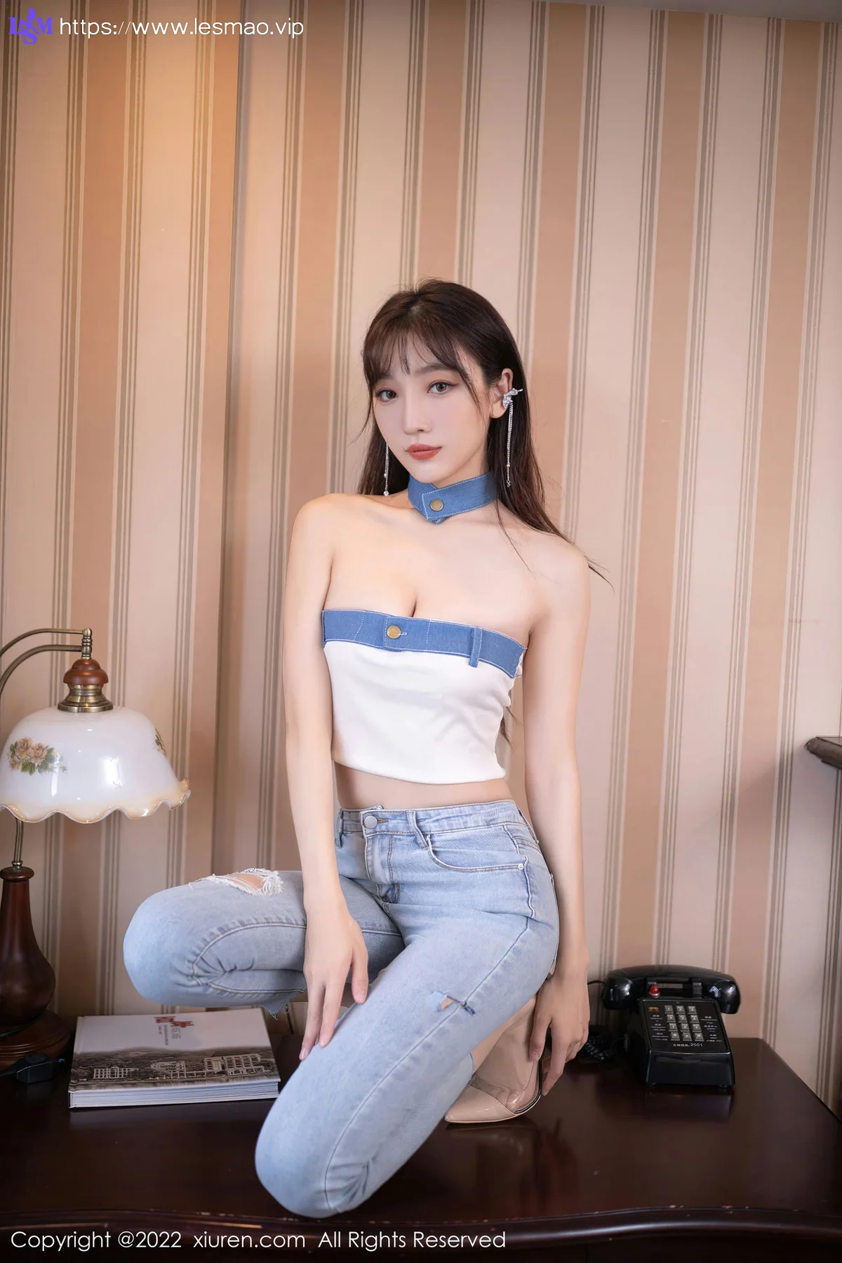 XiuRen 秀人 No.5908 陆萱萱 香肩女神 - 13