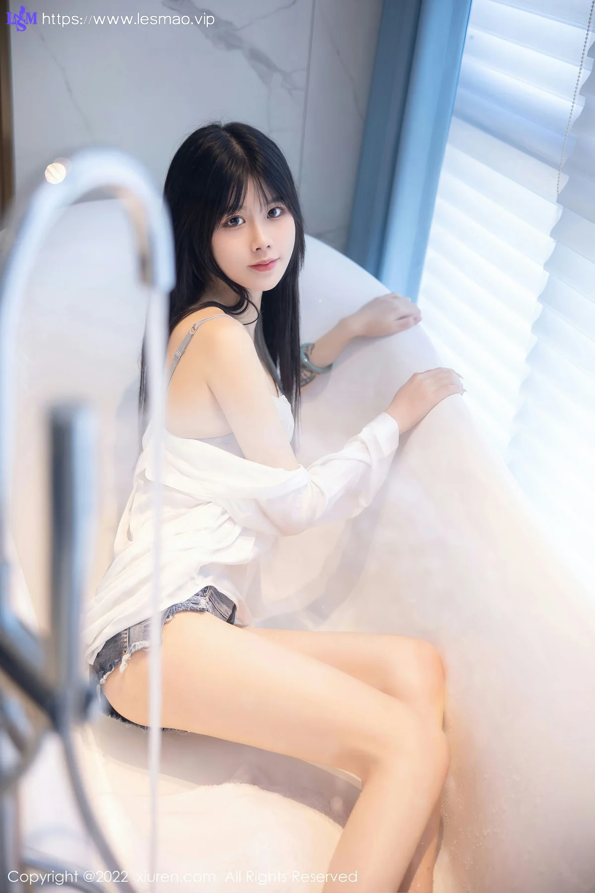 XiuRen 秀人 No.5909 77qiqi 浴缸美腿湿身 - 15