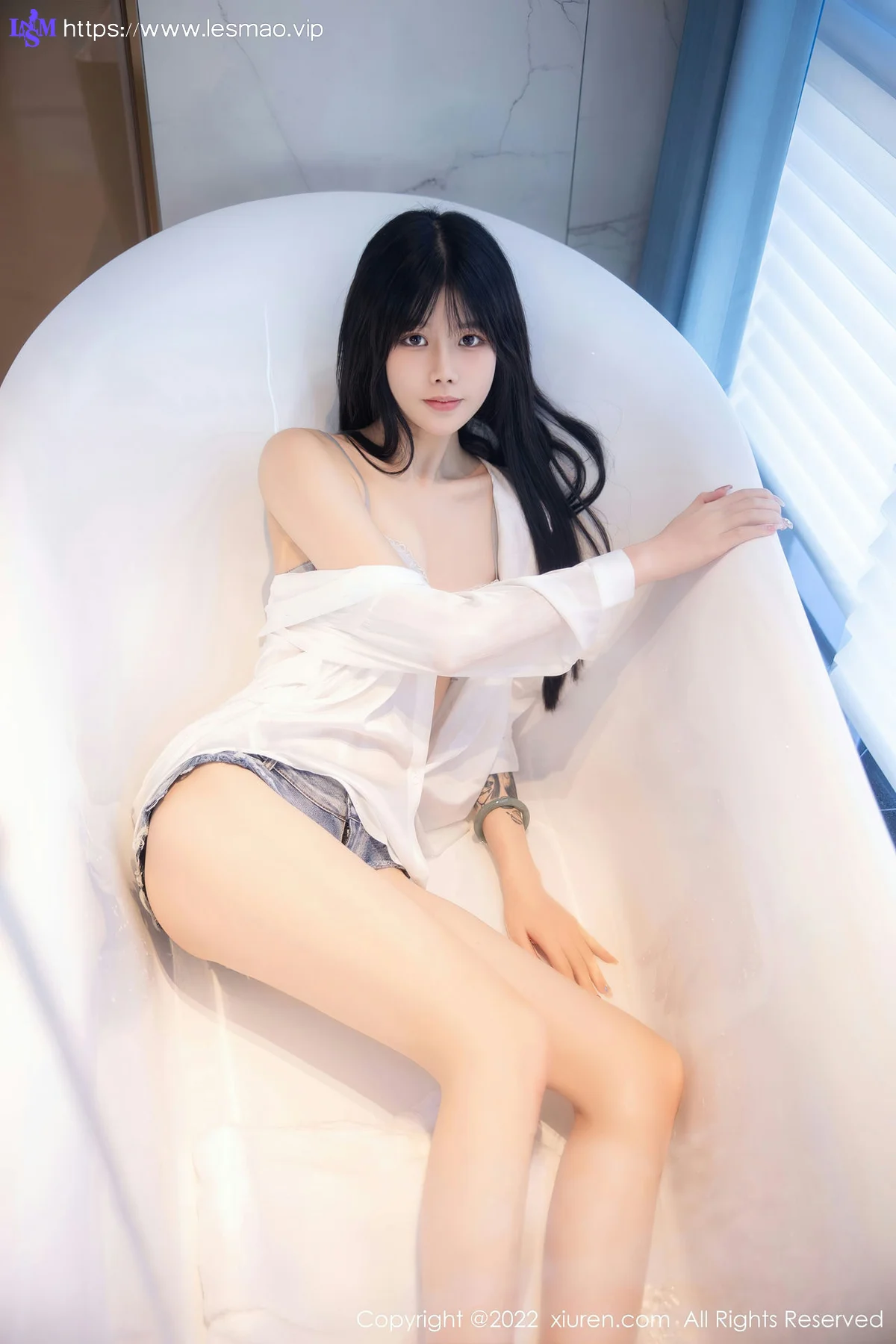 XiuRen 秀人 No.5909 77qiqi 浴缸美腿湿身 - 16