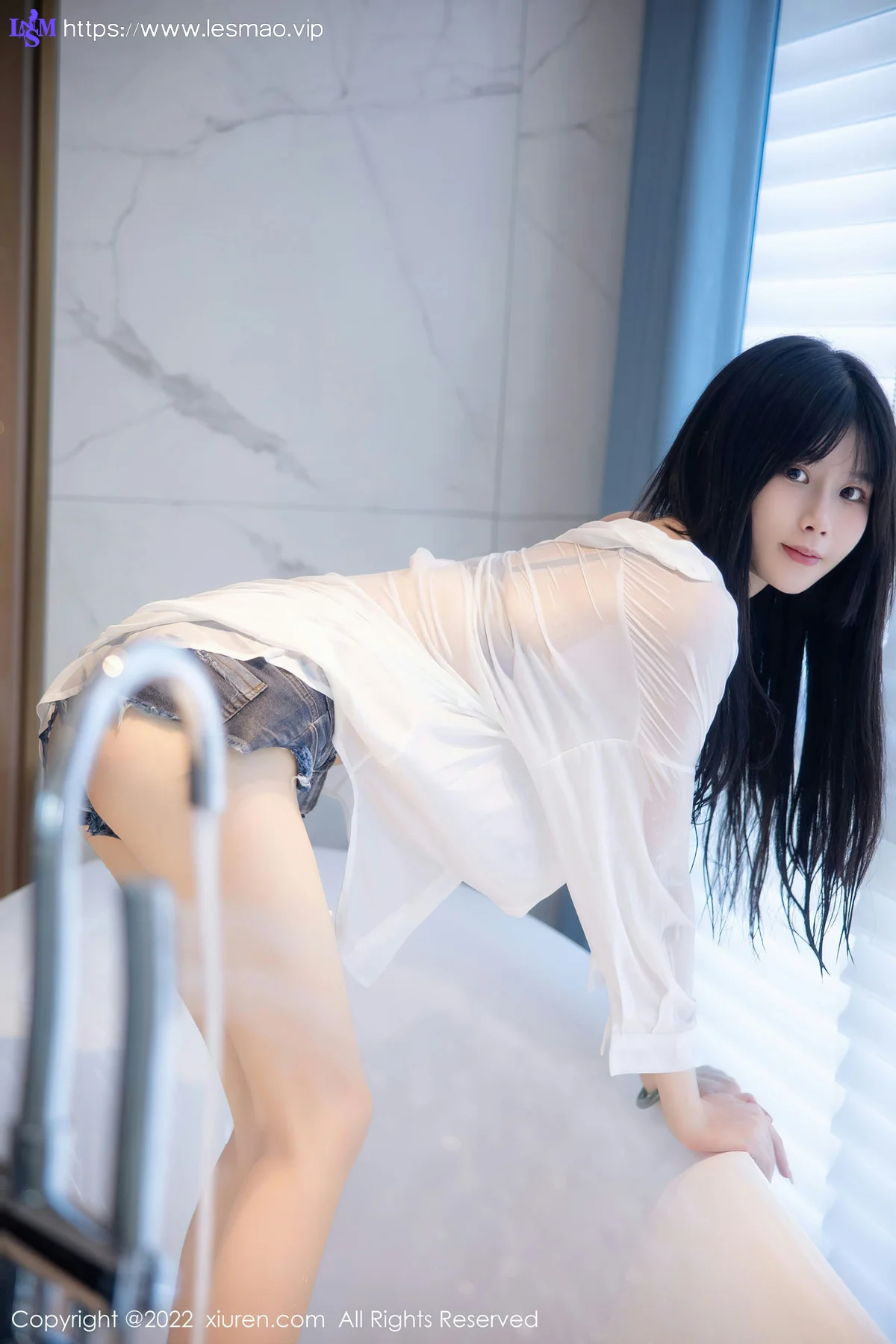 XiuRen 秀人 No.5909 77qiqi 浴缸美腿湿身 - 32