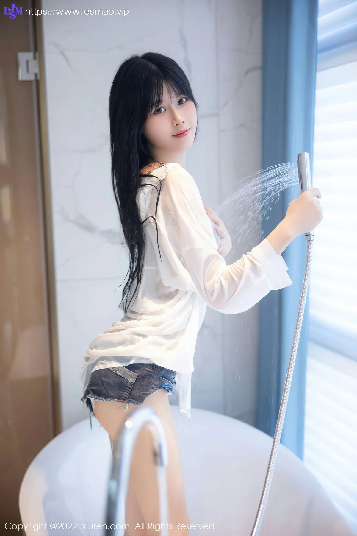 XiuRen 秀人 No.5909 77qiqi 浴缸美腿湿身 - 33
