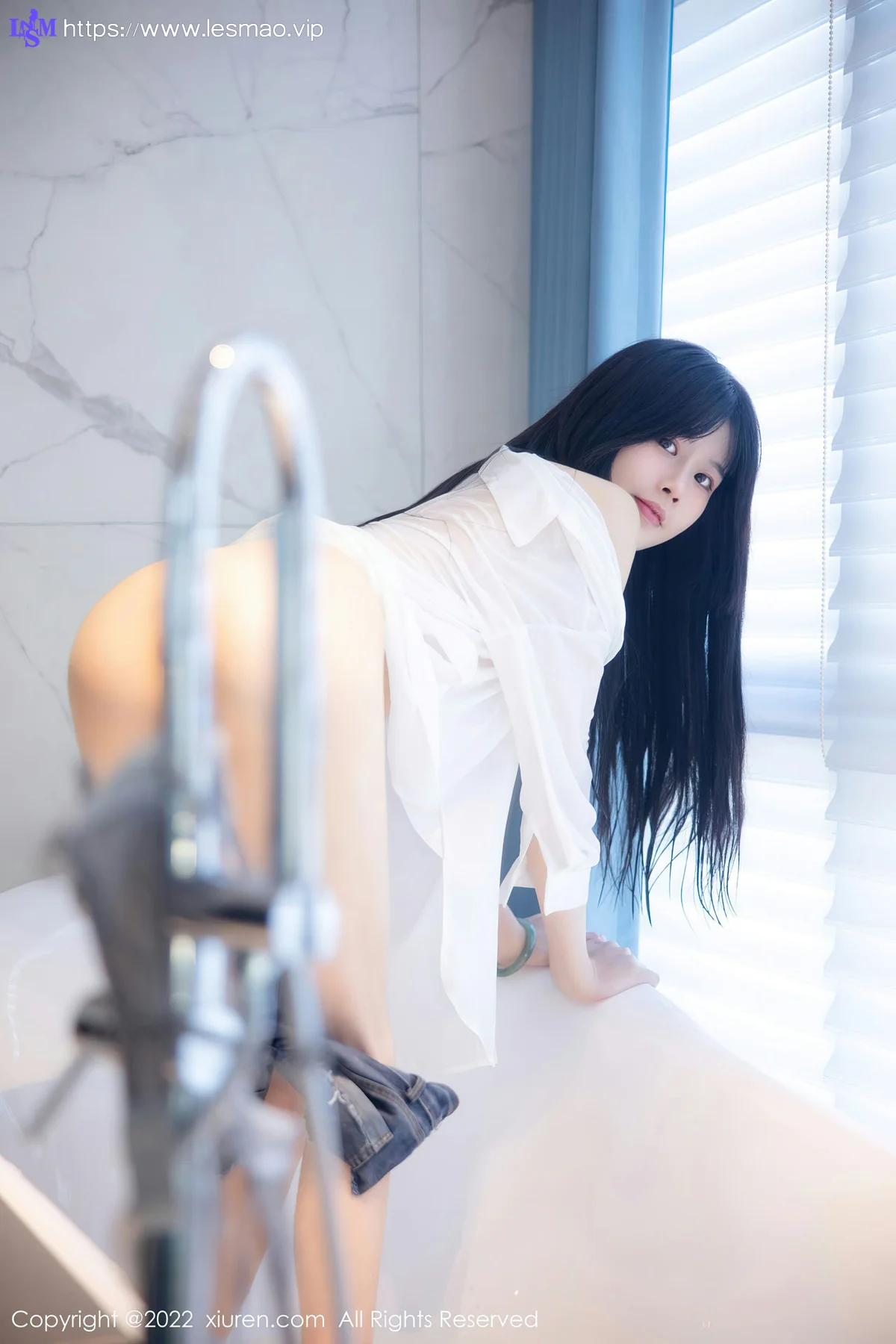 XiuRen 秀人 No.5909 77qiqi 浴缸美腿湿身 - 46