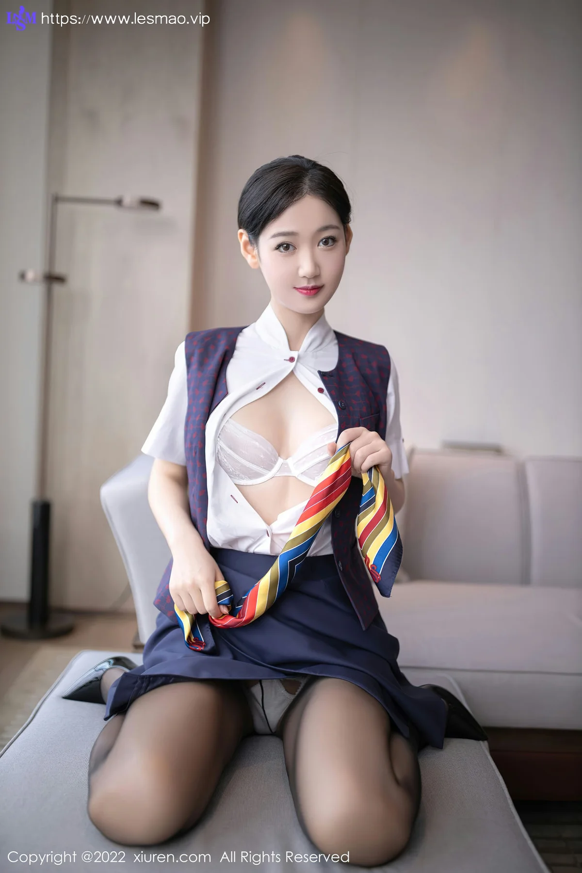 XiuRen 秀人 No.5922 唐安琪 国航空姐角色扮演北京旅拍111 - 12