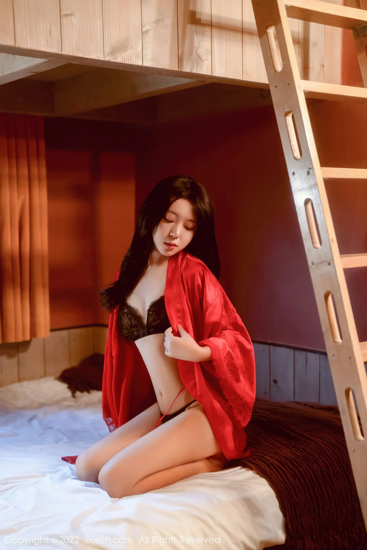 XiuRen 秀人 No.5923 露露luncy 诱惑气质睡裙 - 57
