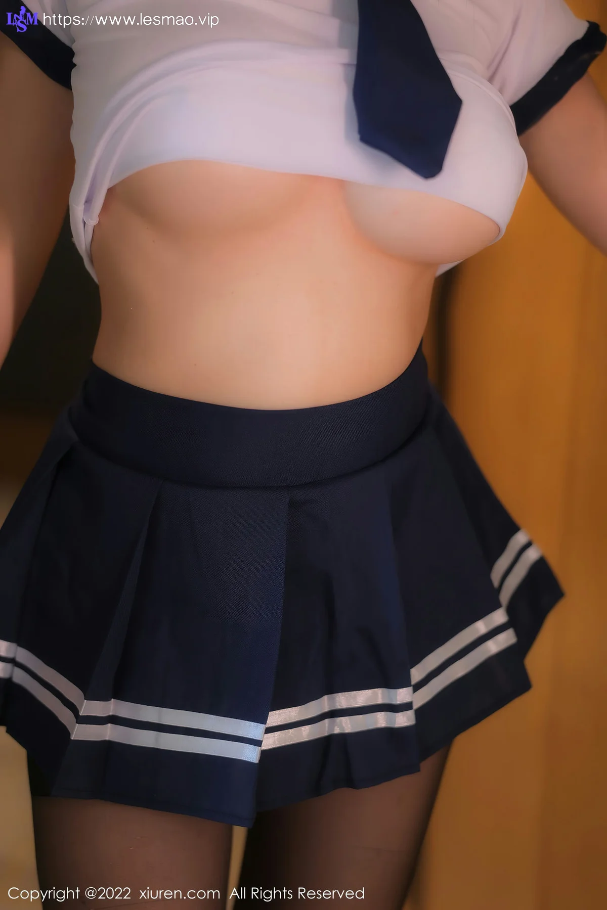 XiuRen 秀人 No.5925 夏沫沫 jk制服性感写真 - 16