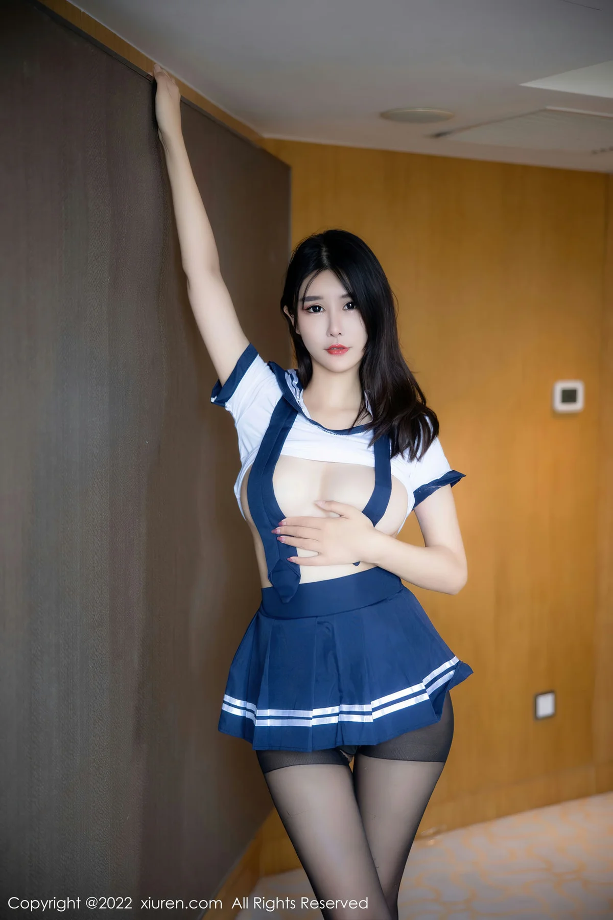 XiuRen 秀人 No.5925 夏沫沫 jk制服性感写真 - 57