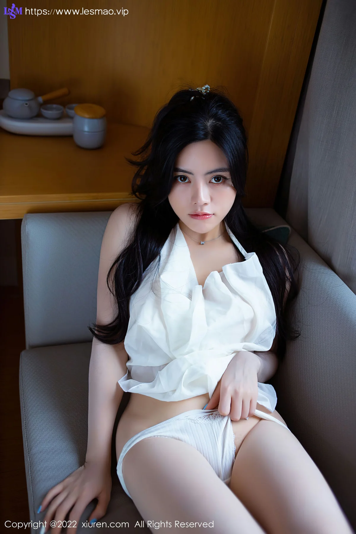 XiuRen 秀人 No.5929 白甜 白丝少女性感写真 - 18
