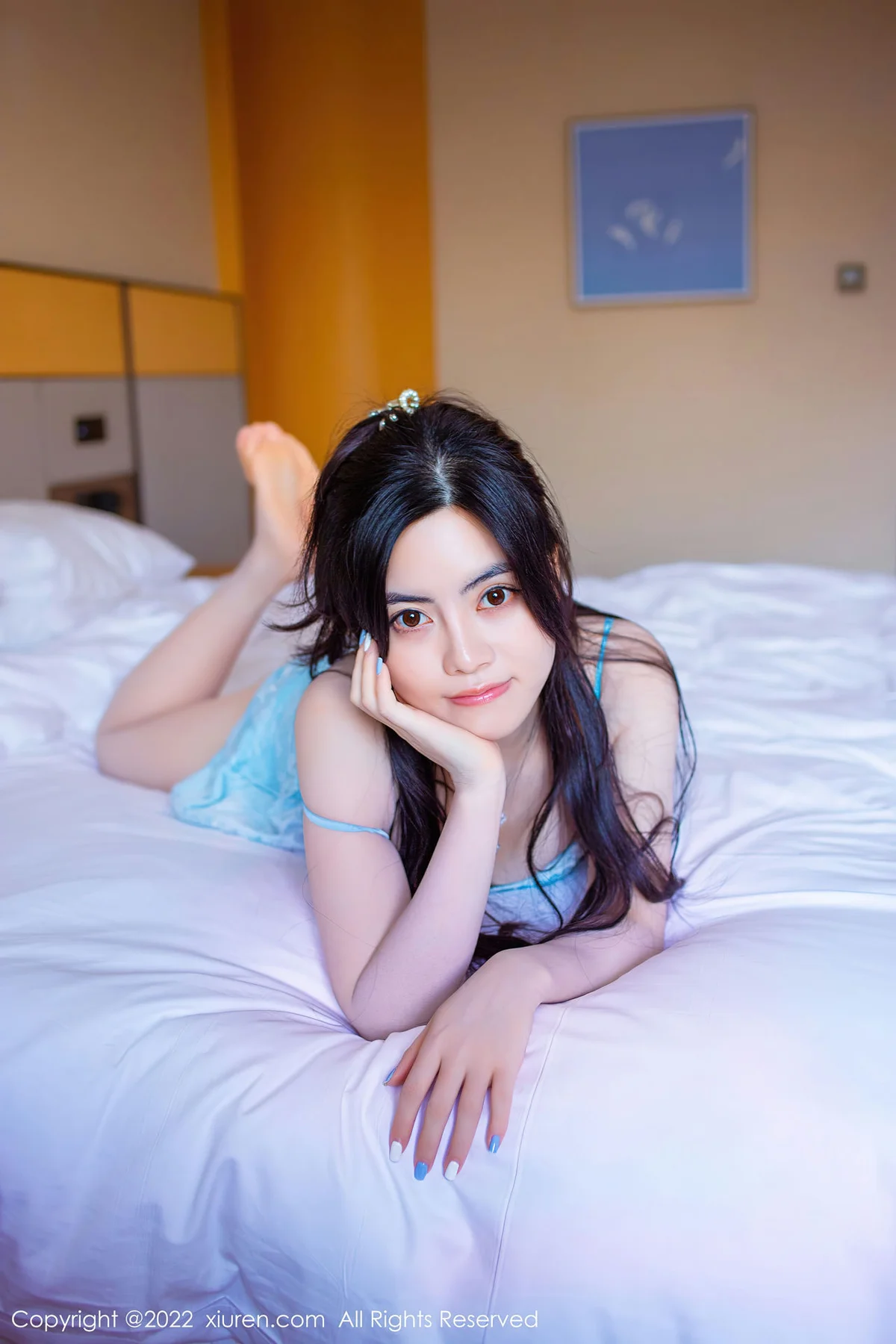 XiuRen 秀人 No.5929 白甜 白丝少女性感写真 - 56