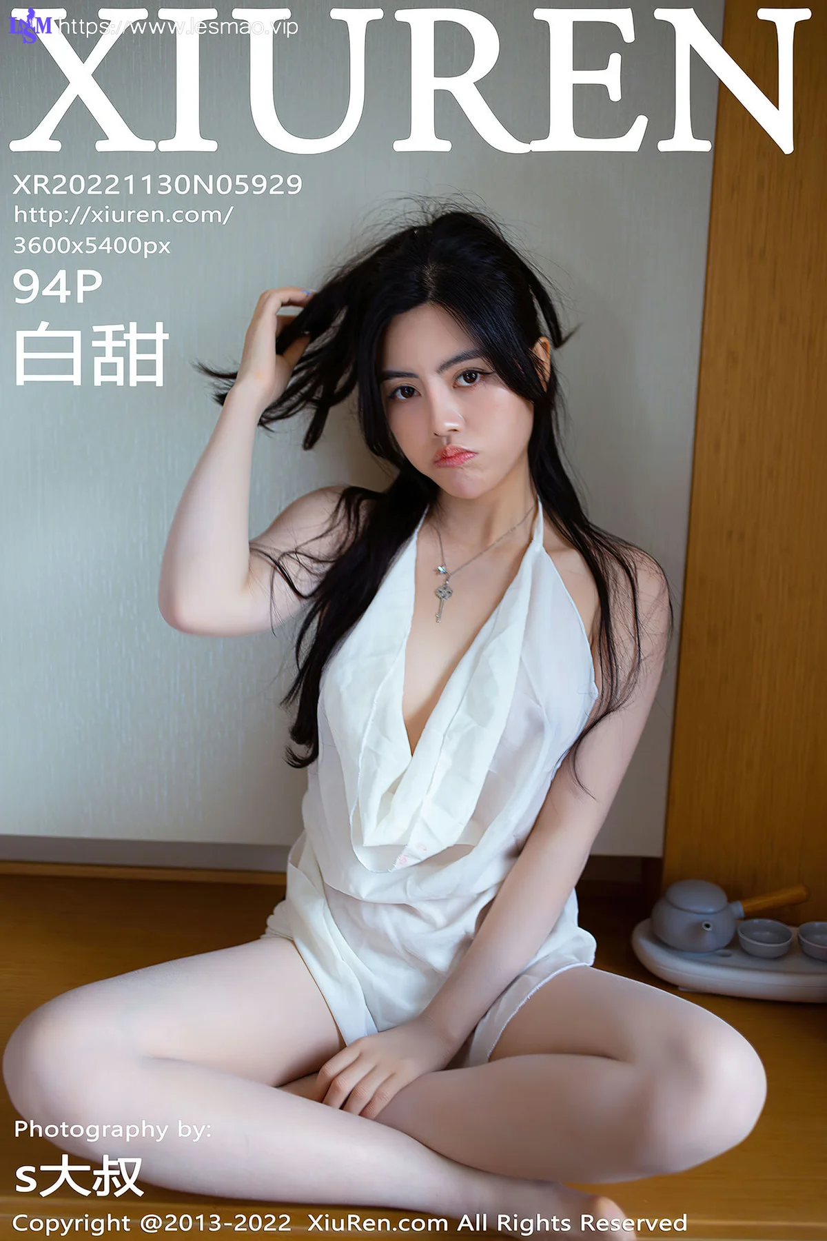 XiuRen 秀人 No.5929 白甜 白丝少女性感写真 - 95