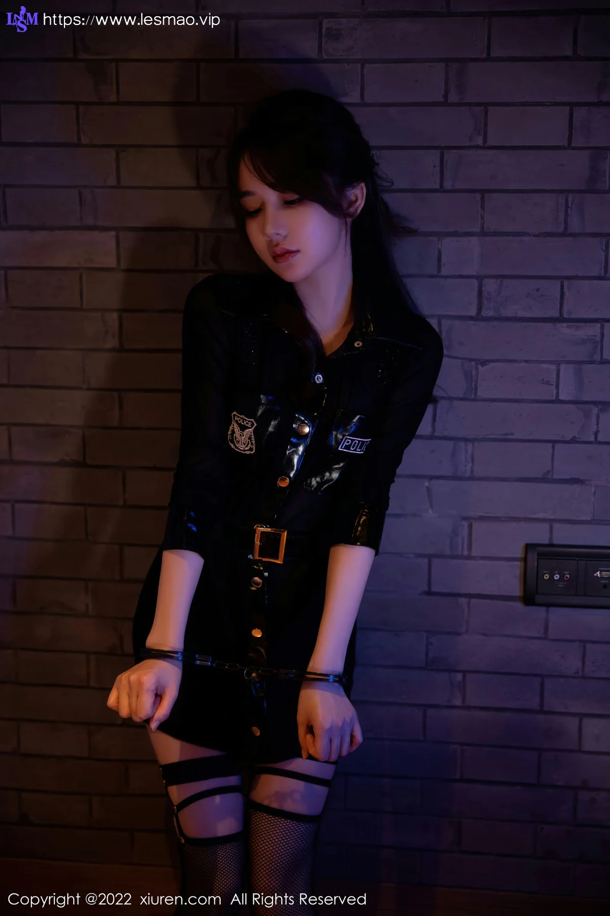 XiuRen 秀人 No.5931 婠婠么 黑丝吊袜 - 12