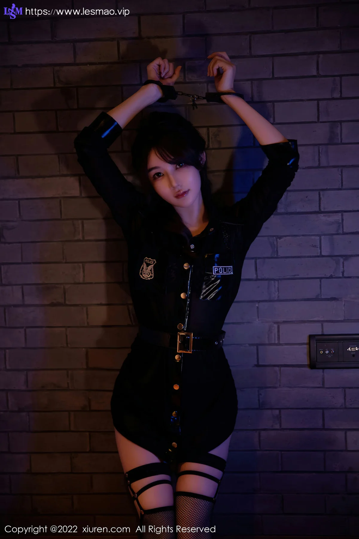 XiuRen 秀人 No.5931 婠婠么 黑丝吊袜 - 15