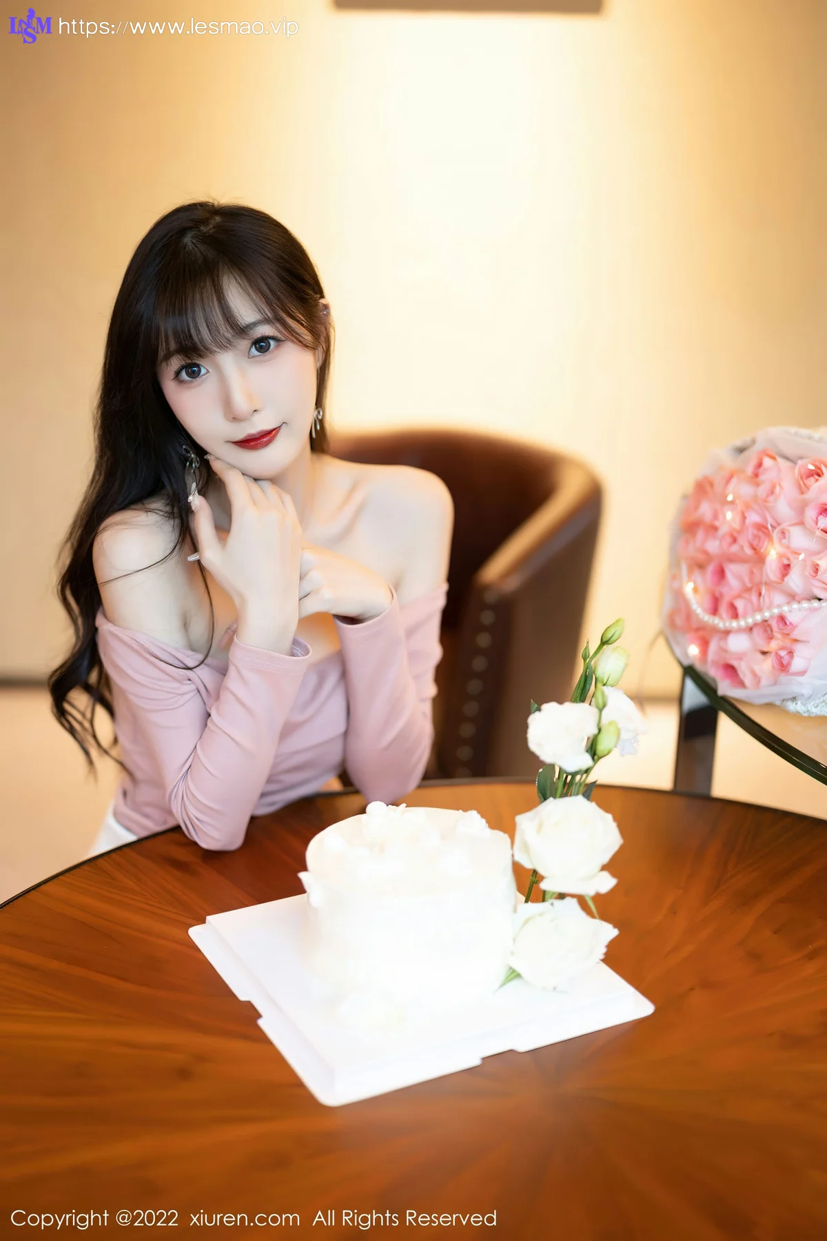 XiuRen 秀人 No.5934 林星阑 粉白色蕾丝内衣性感写真 - 17