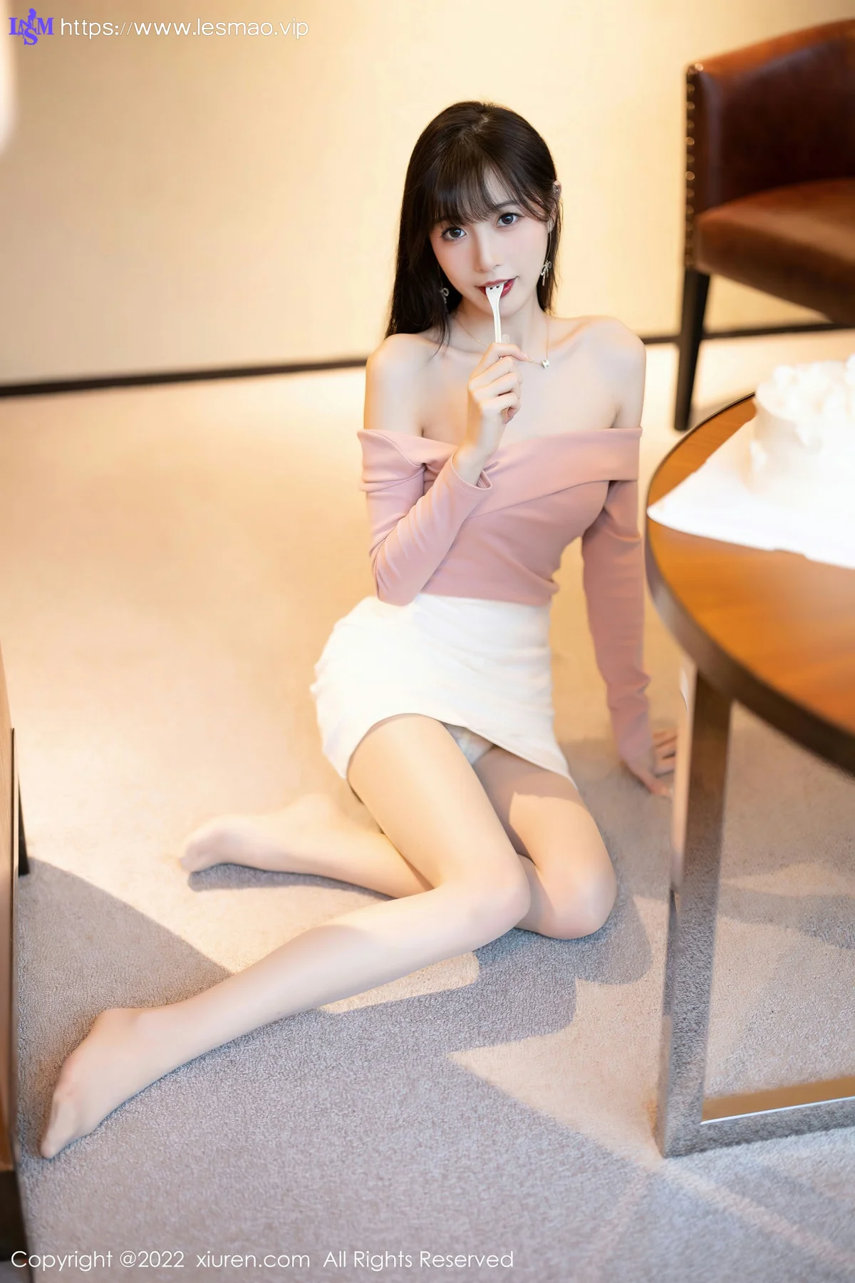 XiuRen 秀人 No.5934 林星阑 粉白色蕾丝内衣性感写真 - 27