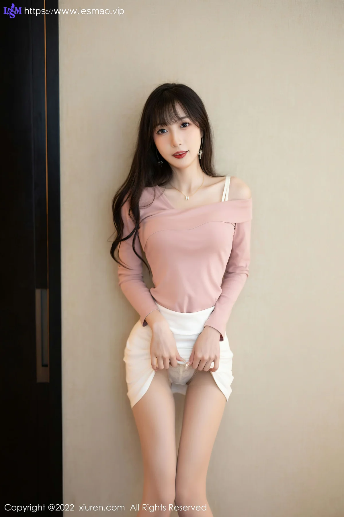 XiuRen 秀人 No.5934 林星阑 粉白色蕾丝内衣性感写真 - 40