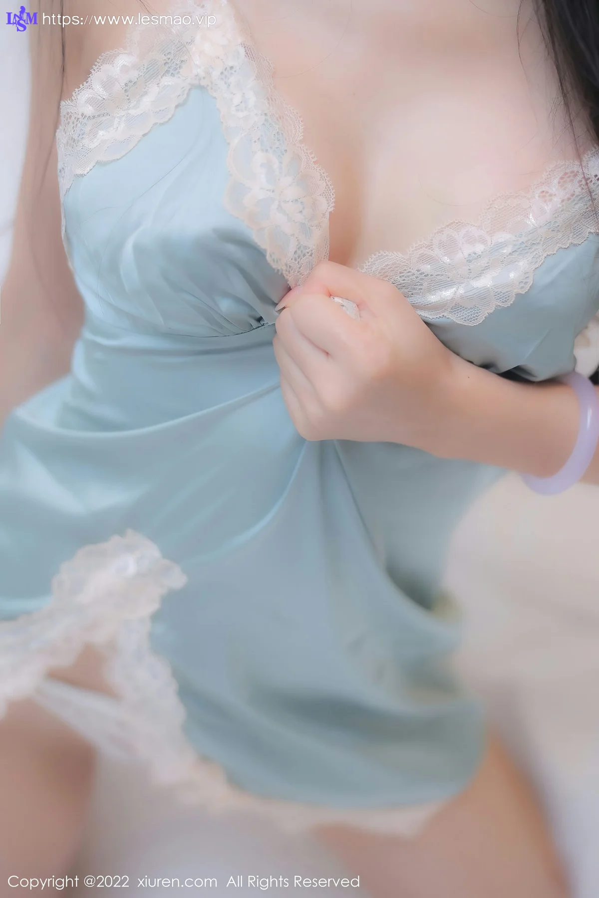 XiuRen 秀人 No.5936 苏苏阿 蓝色睡衣性感写真 - 66
