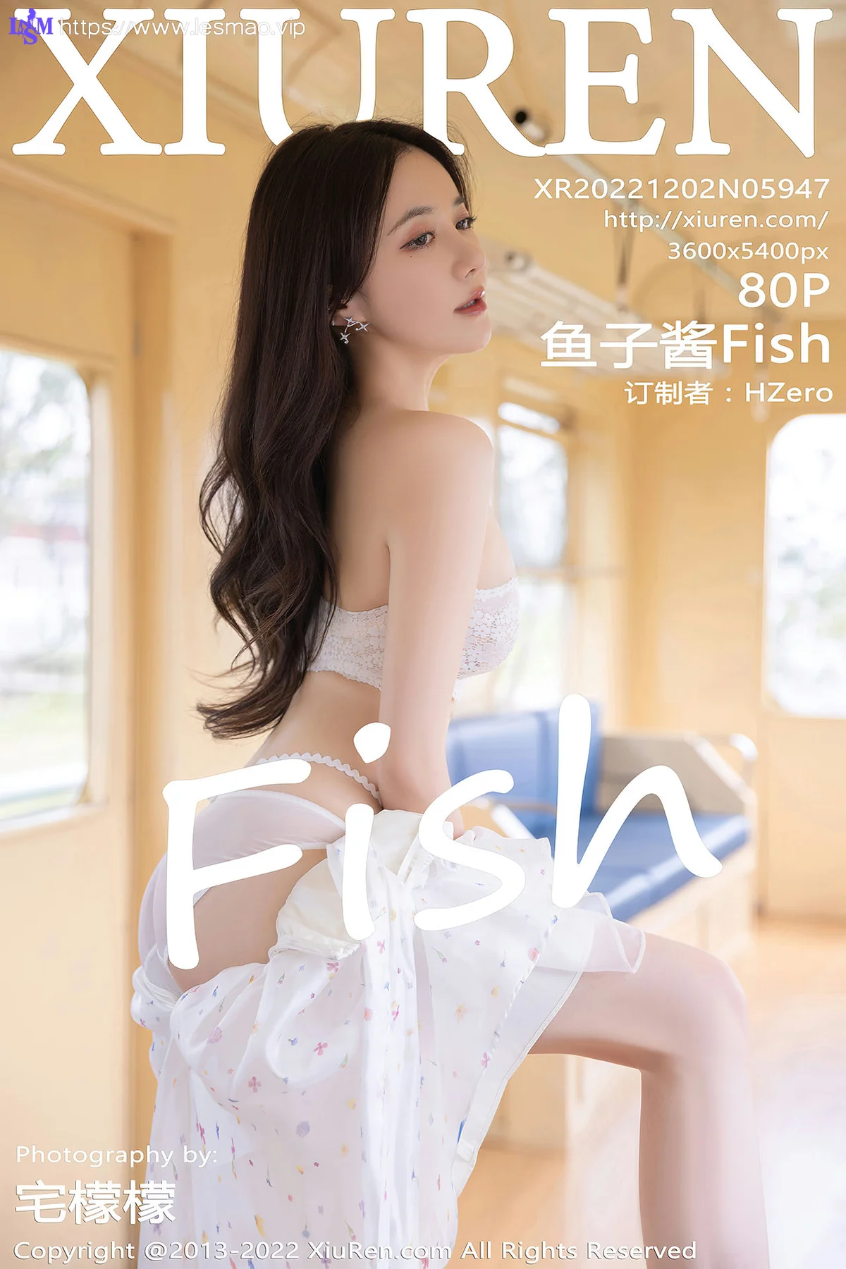 XiuRen 秀人 No.5947 鱼子酱Fish 电车场景拍摄北京-杭州旅拍 - 81