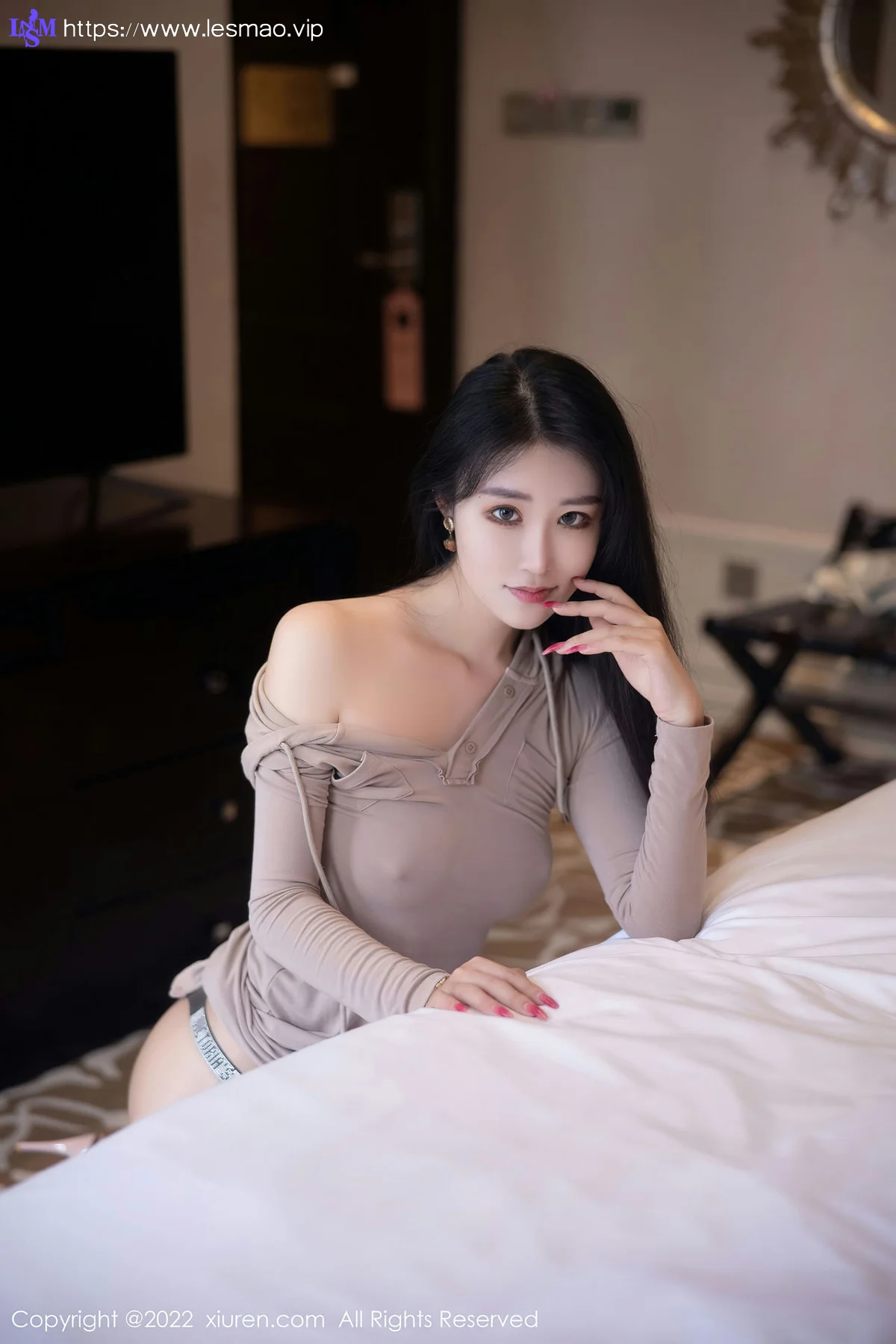 XiuRen 秀人 No.5955 司柠 性感诱人原色丝袜写真 - 24